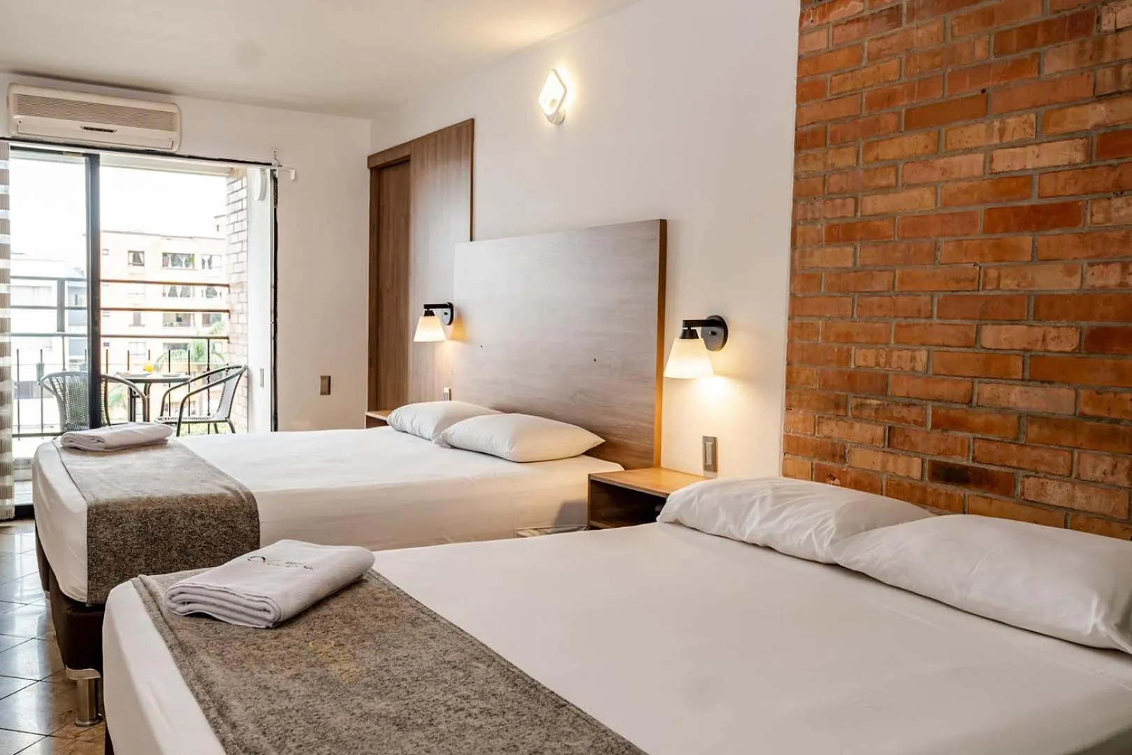 Bed in Hotel Cabo de la Vela Medellin