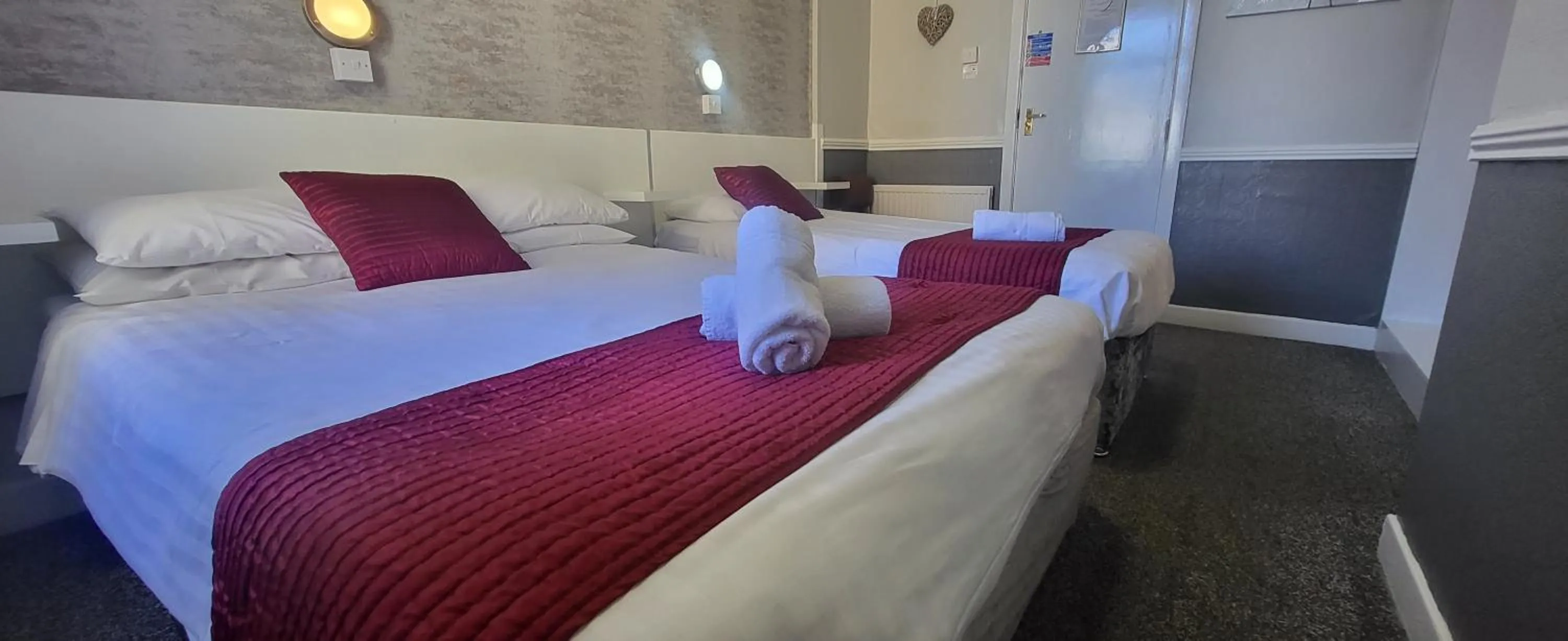 Bed in The Blenheim Mount Hotel