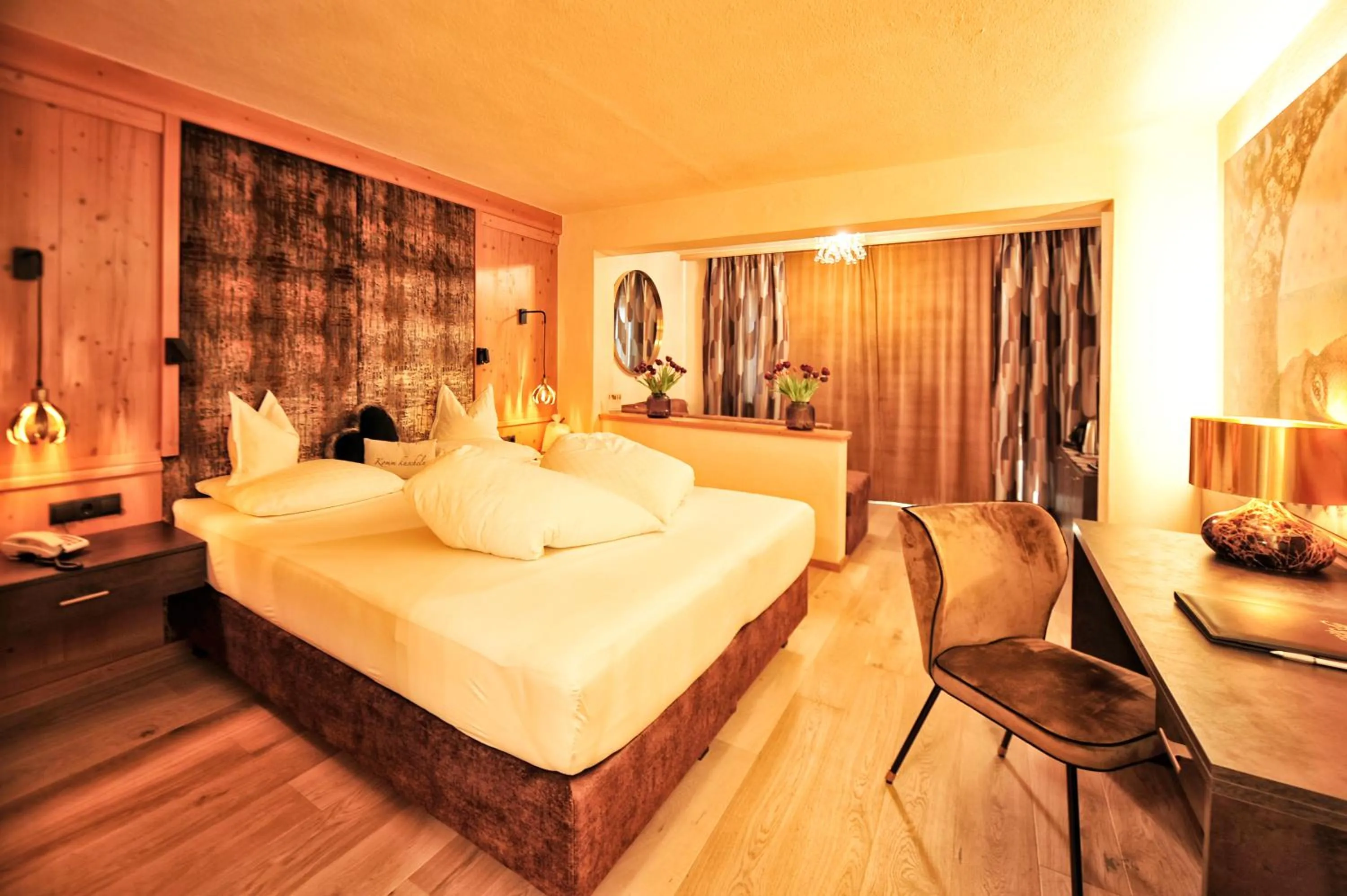 Bed in Die Seefelderin - Boutiquehotel St. Georg