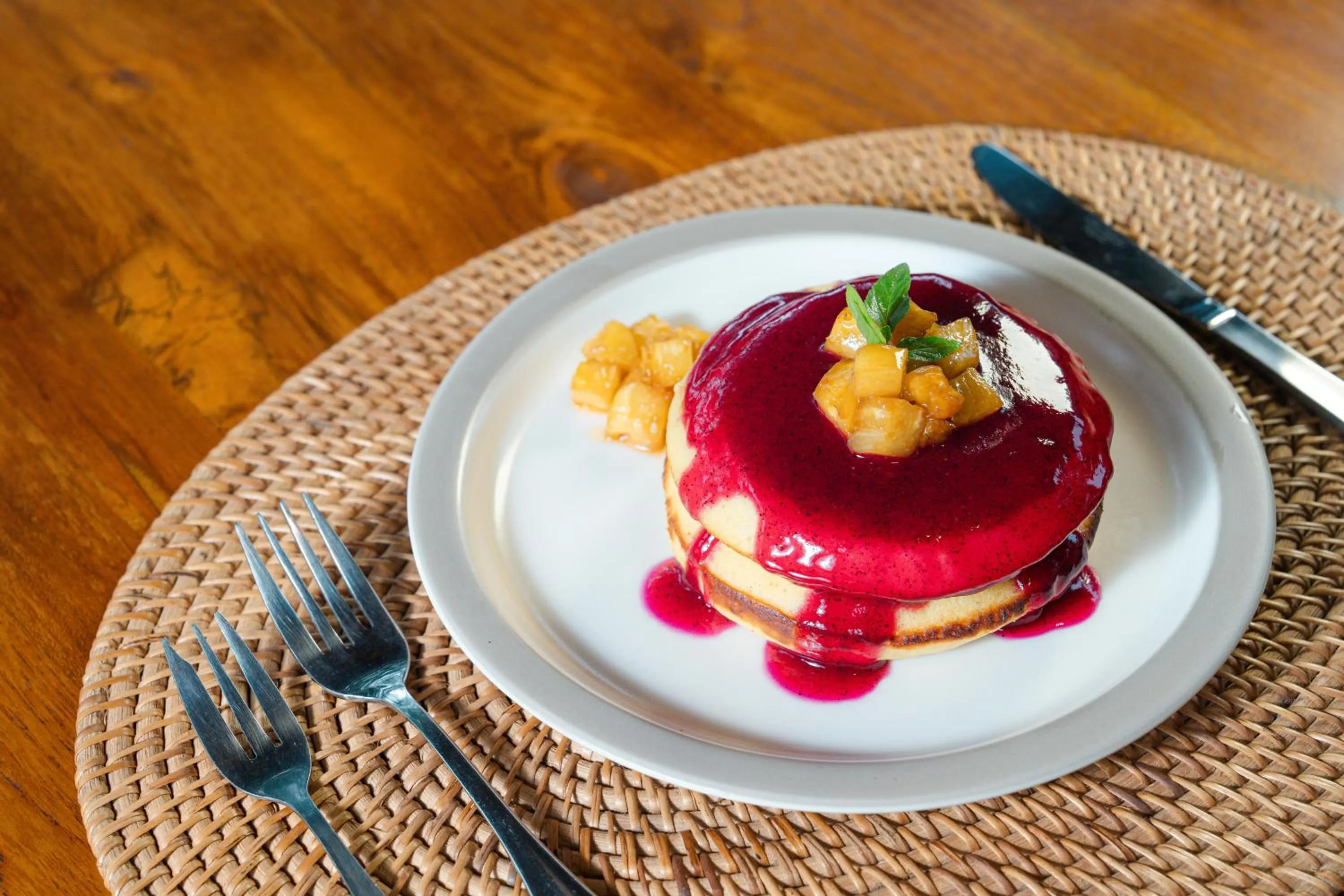 Breakfast in Puri Andong Villa