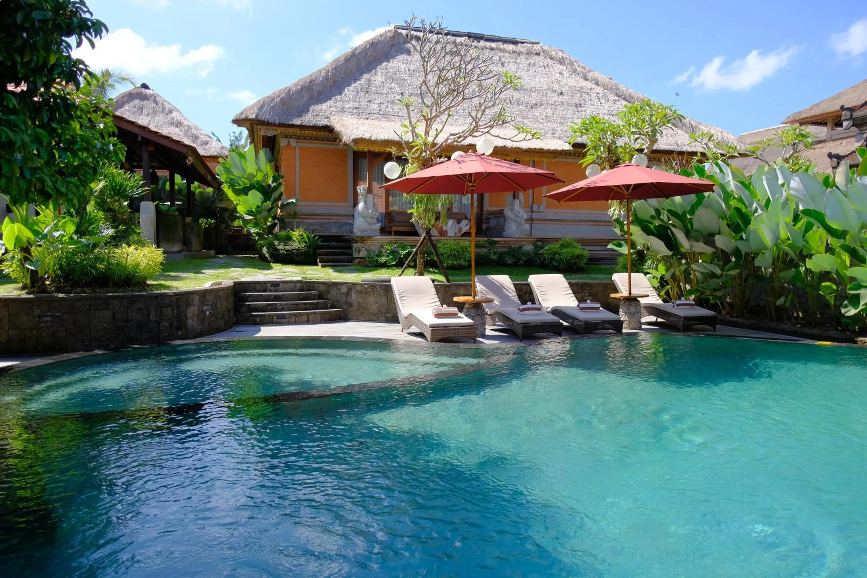 Swimming pool in Puri Andong Villa