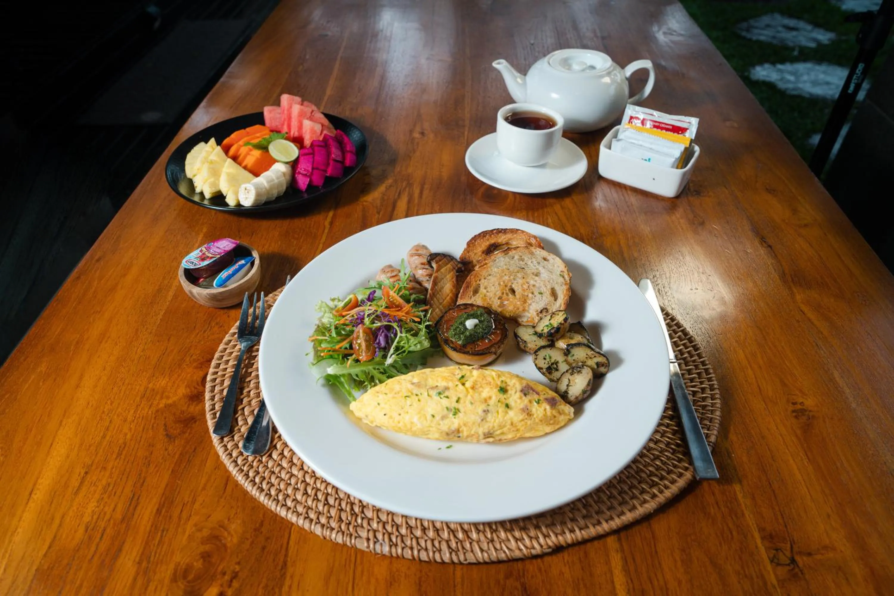 Breakfast in Puri Andong Villa