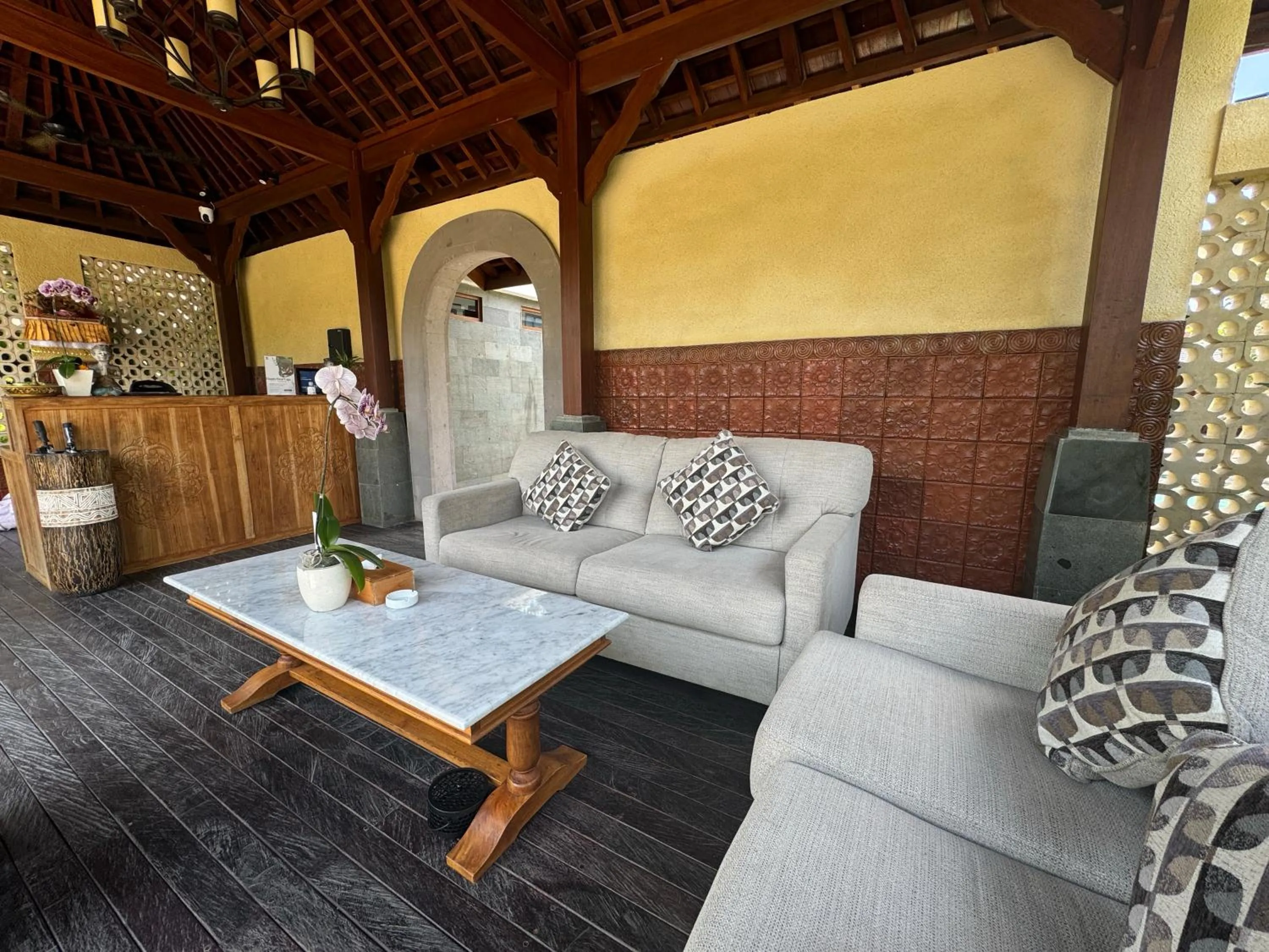 Lobby or reception in Puri Andong Villa