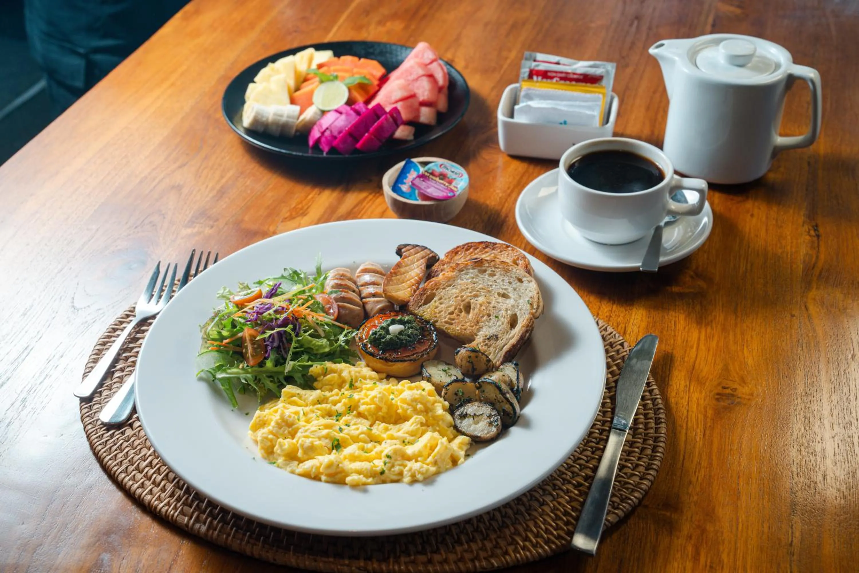 Breakfast in Puri Andong Villa