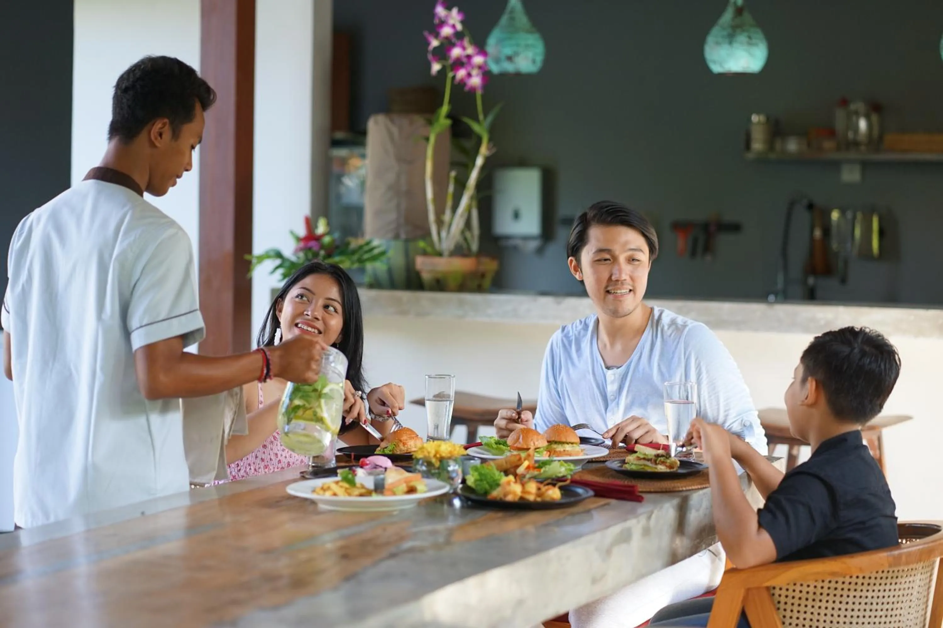 Staff in Puri Andong Villa