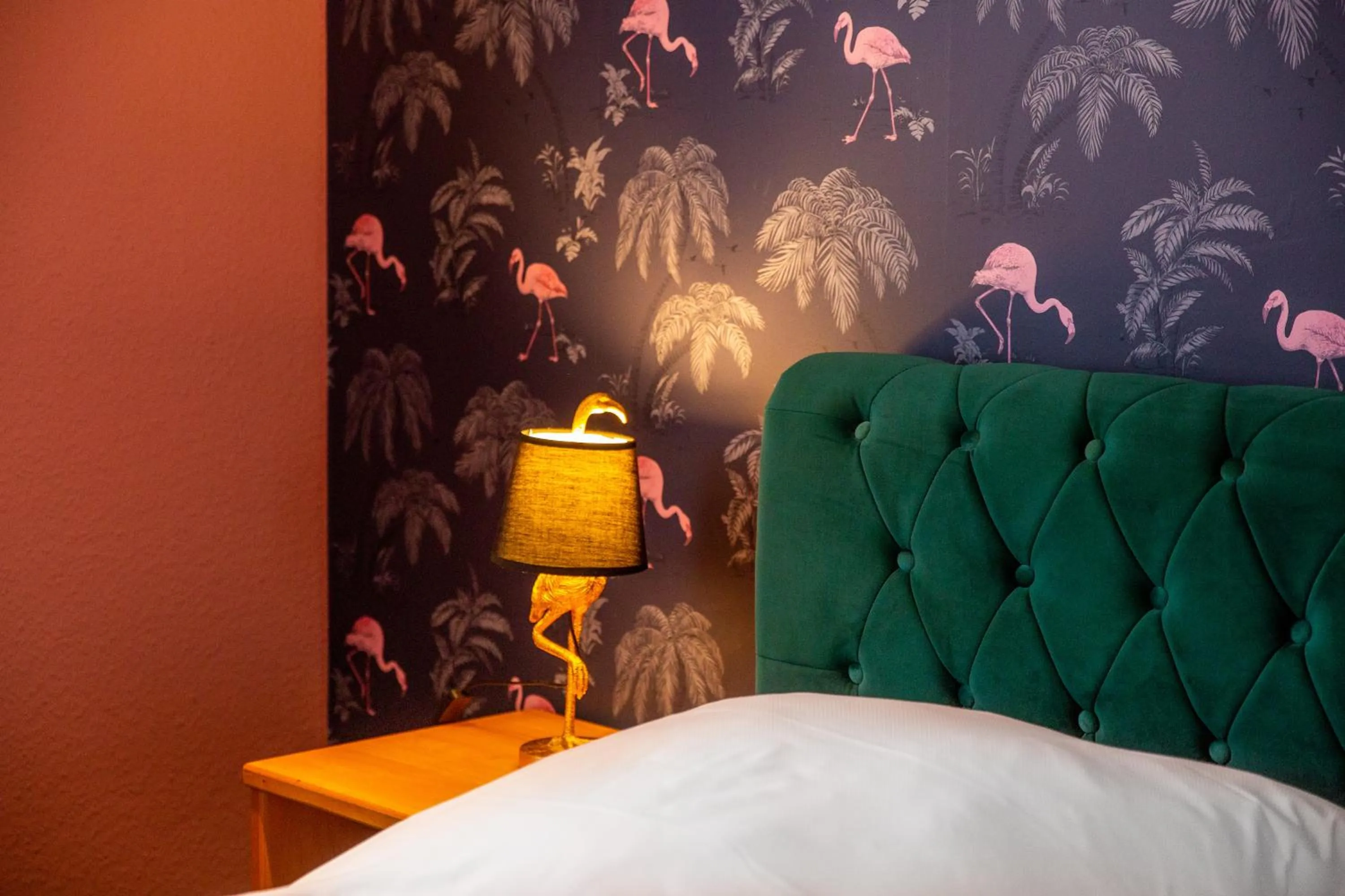 Living room, Bed in SmartHotel Flamingo Self check-in