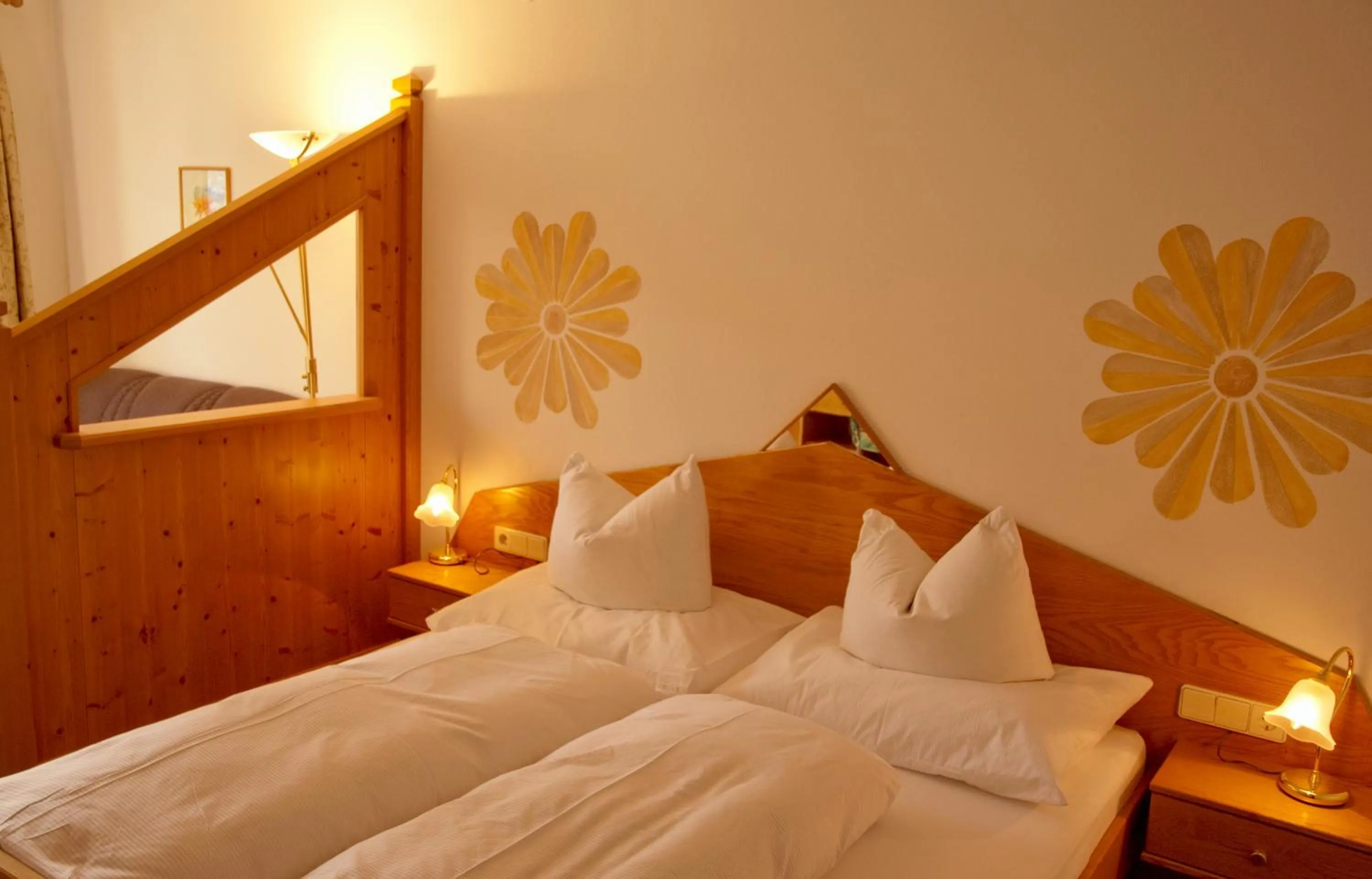 Bed in Hotel Pfleger