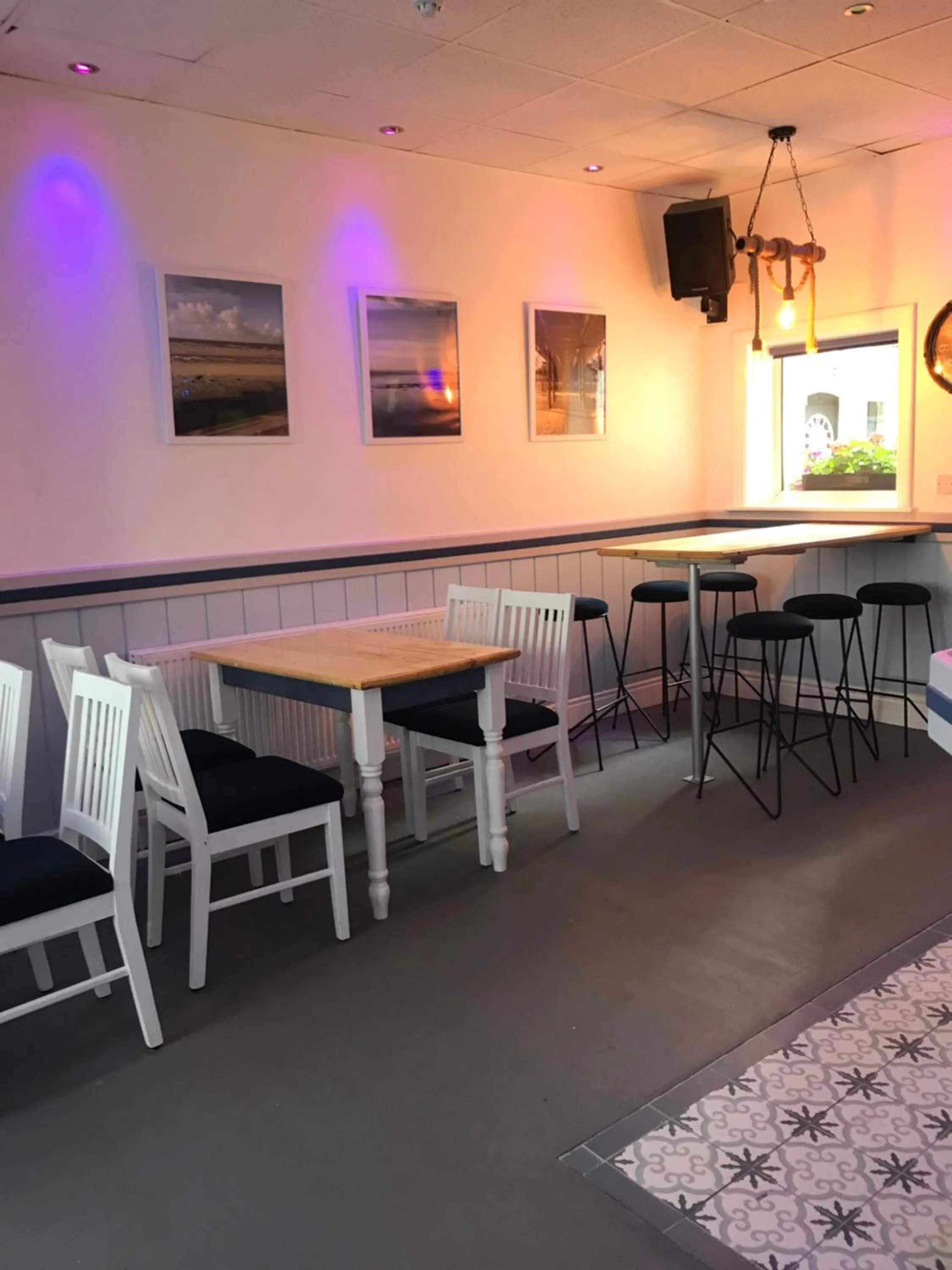 Seating area in The Wellington House Hotel