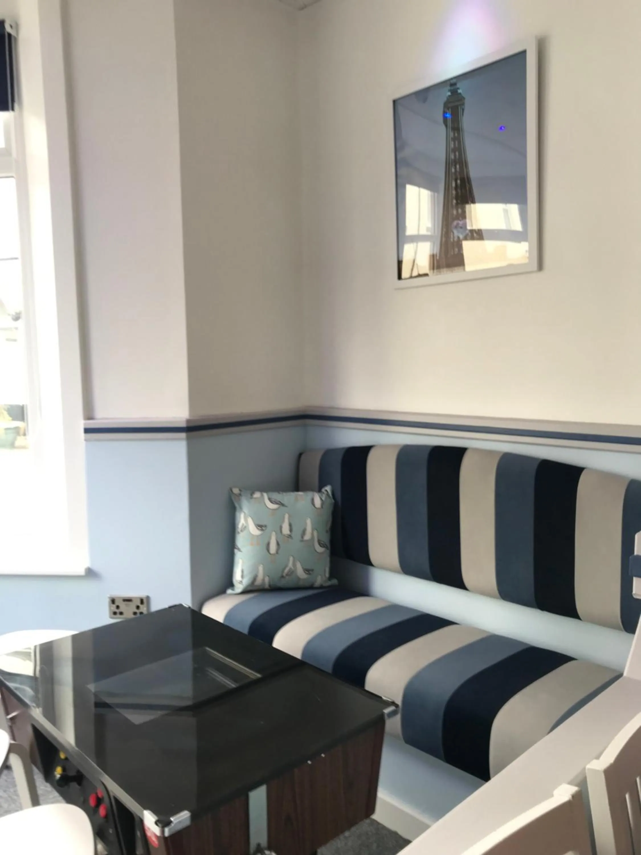 Seating area in The Wellington House Hotel