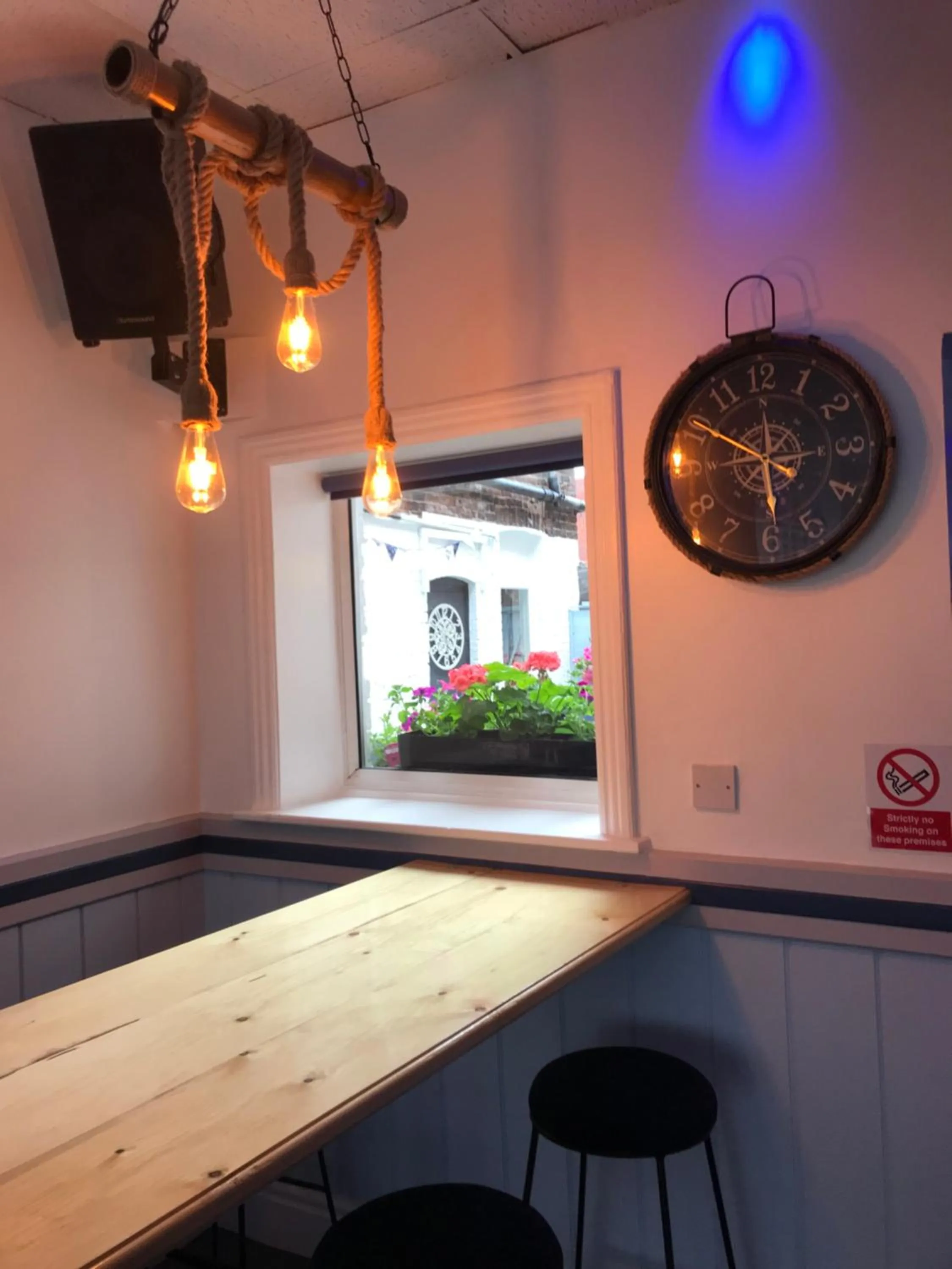 Dining area in The Wellington House Hotel