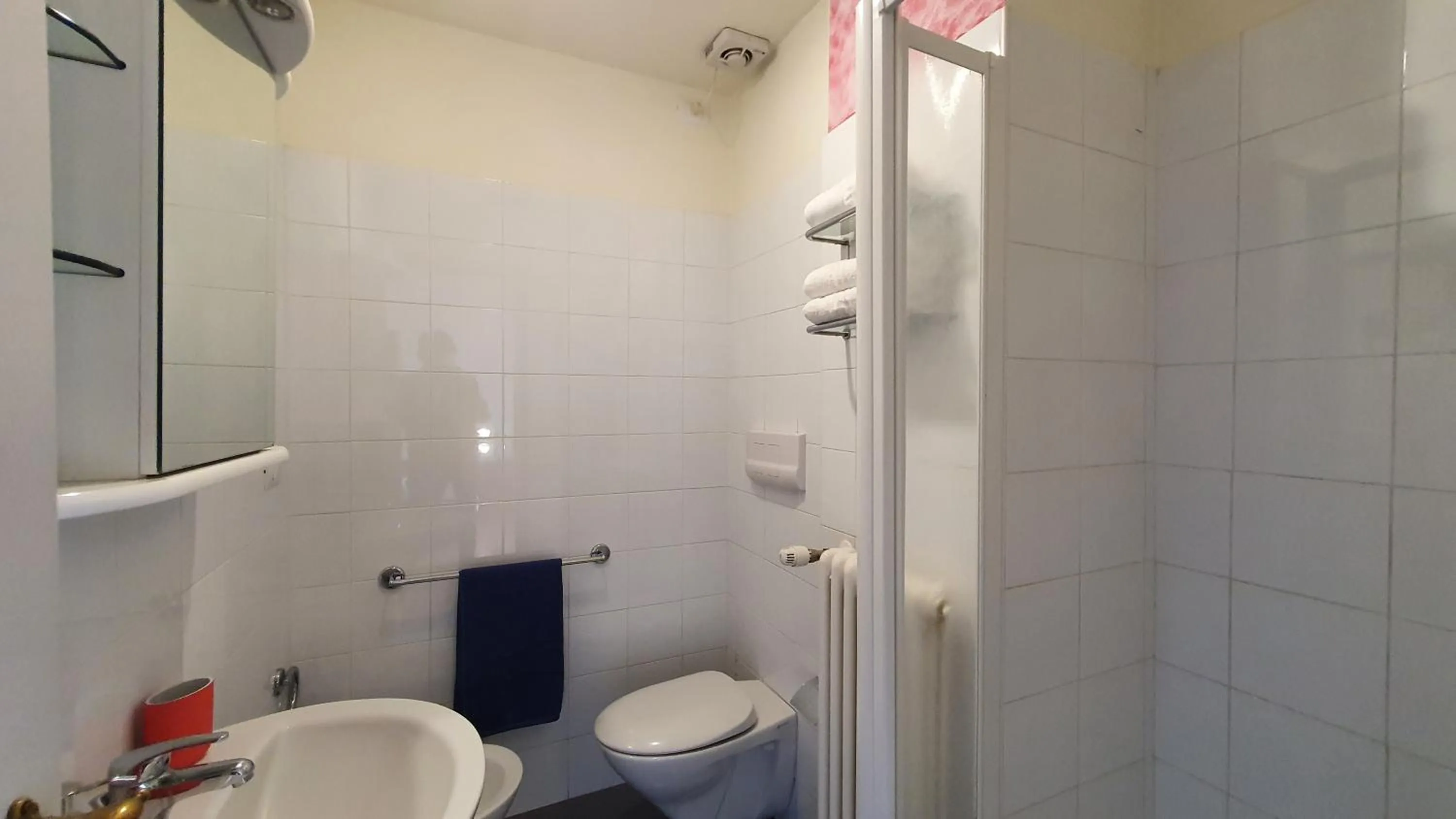 Shower in Ostello Antica Filanda