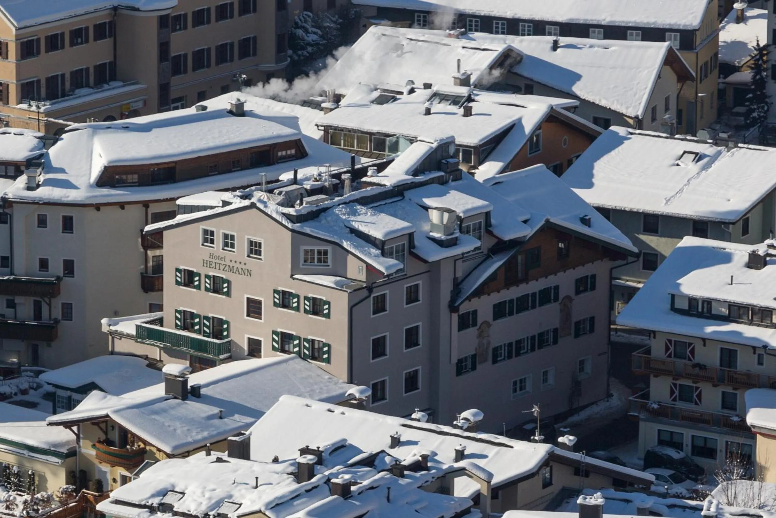 Bird's eye view in HEITZMANN - Hotel & Rooftop