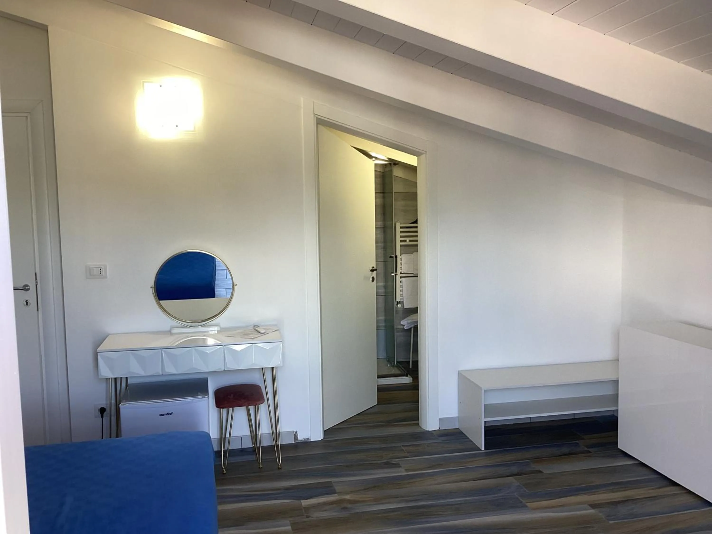 Bed in Villa Scotillo Boutique Hotel