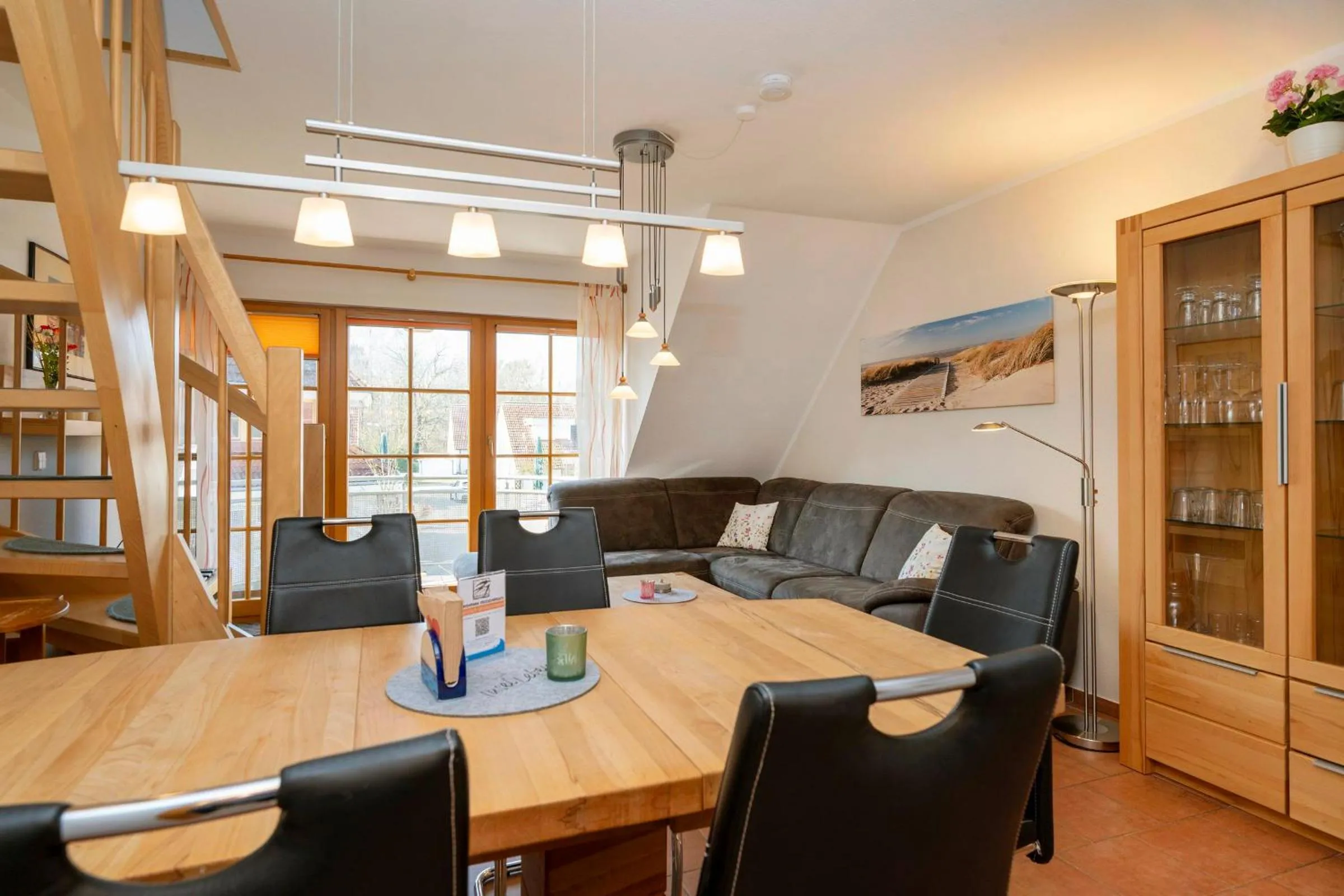 Living room in Ferienpark Freesenbruch Wohnung 2 4 - Familientraum