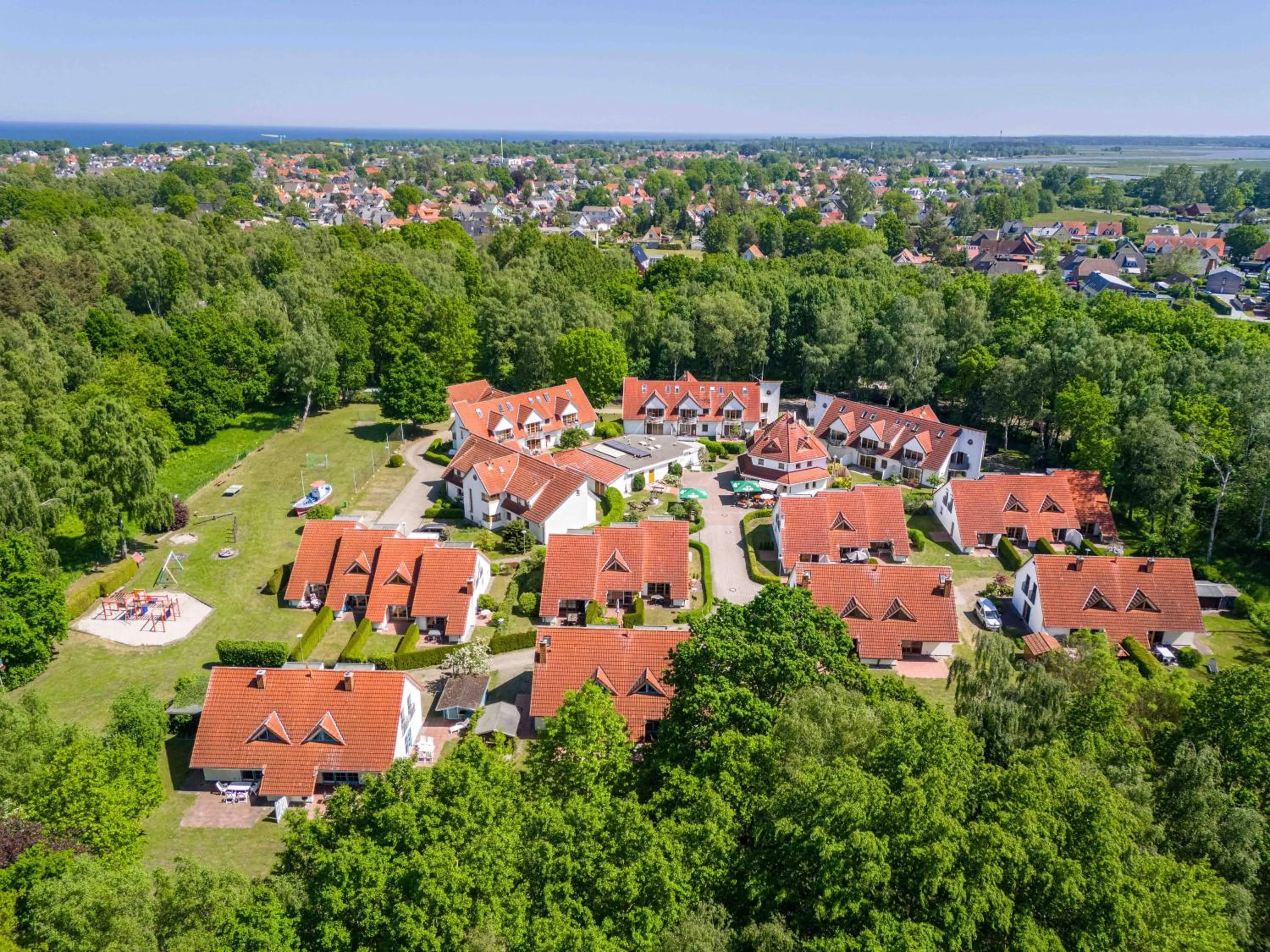 Bird's eye view in Ferienpark Freesenbruch Wohnung 2 4 - Familientraum