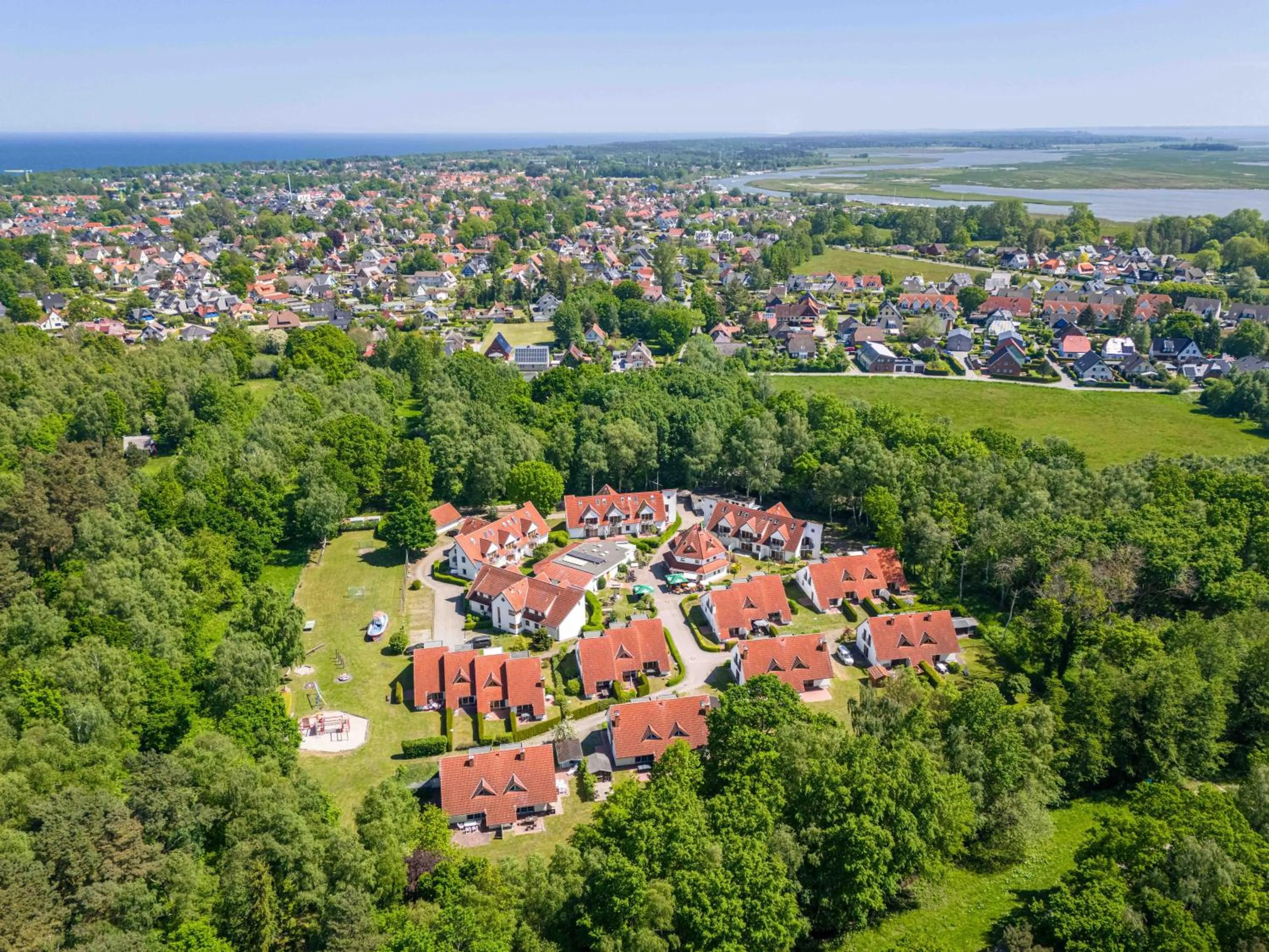 Bird's eye view in Ferienpark Freesenbruch Wohnung 2 4 - Familientraum