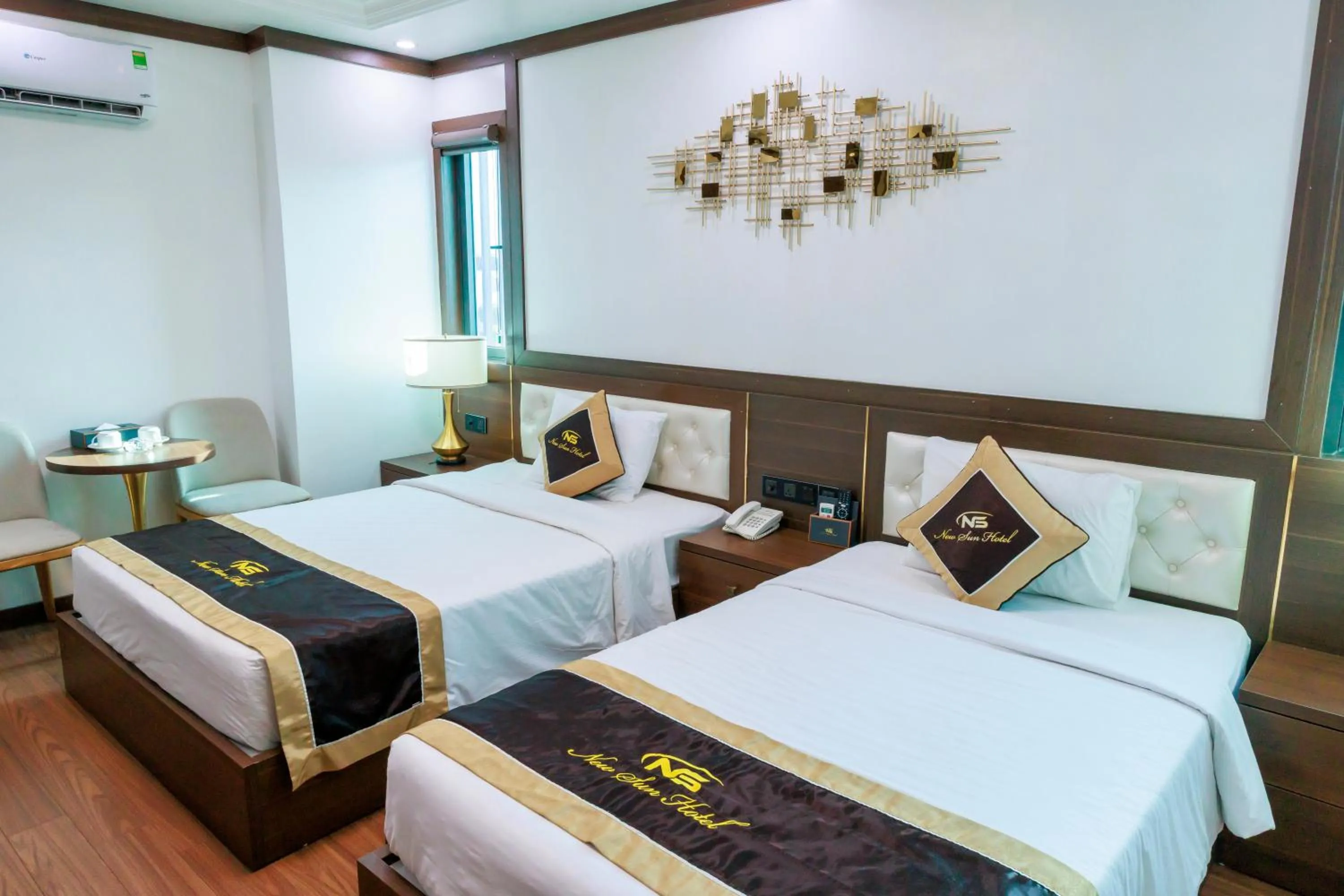 Photo of the whole room, Bed in New Sun Móng Cái Hotel