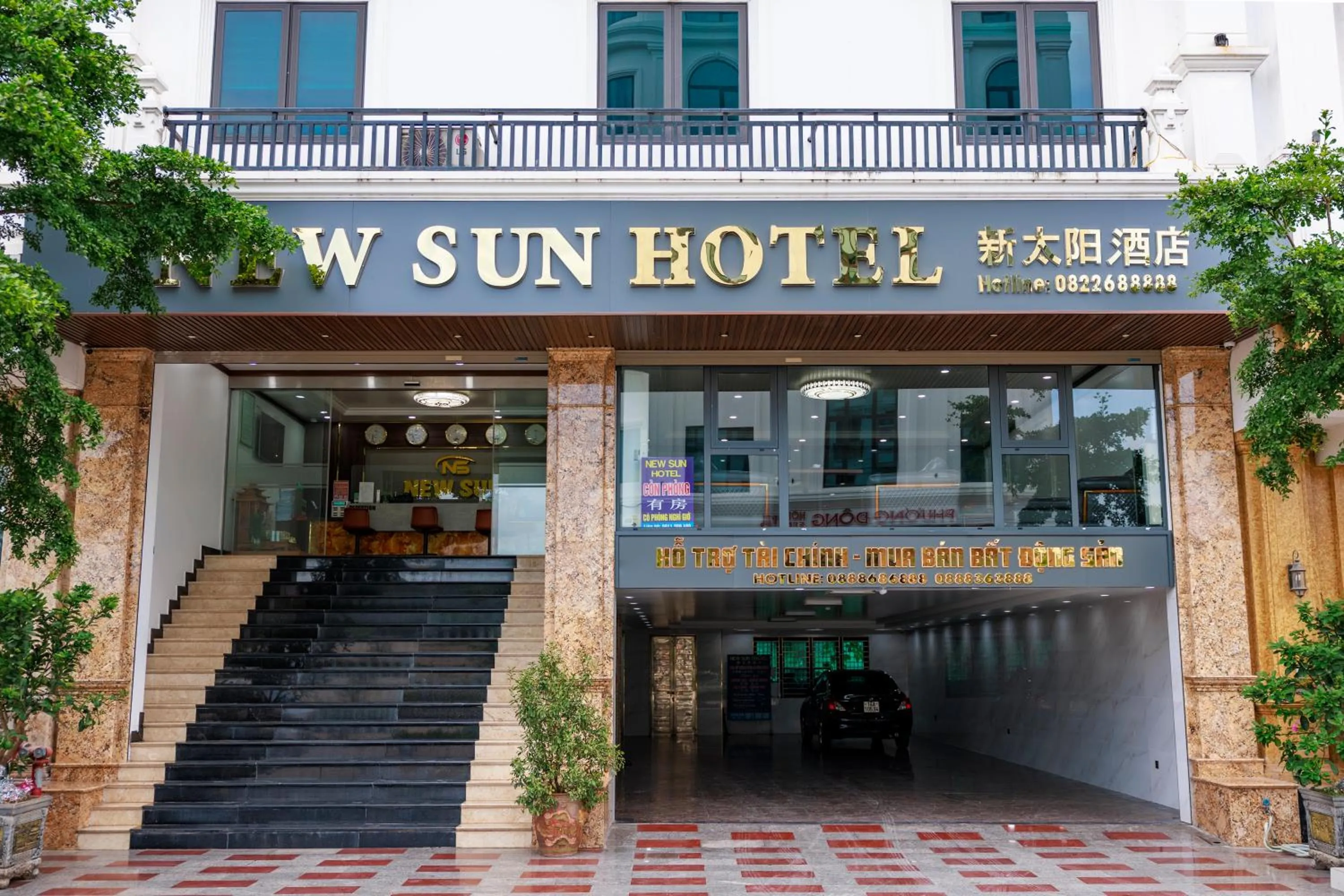 Street view in New Sun Móng Cái Hotel