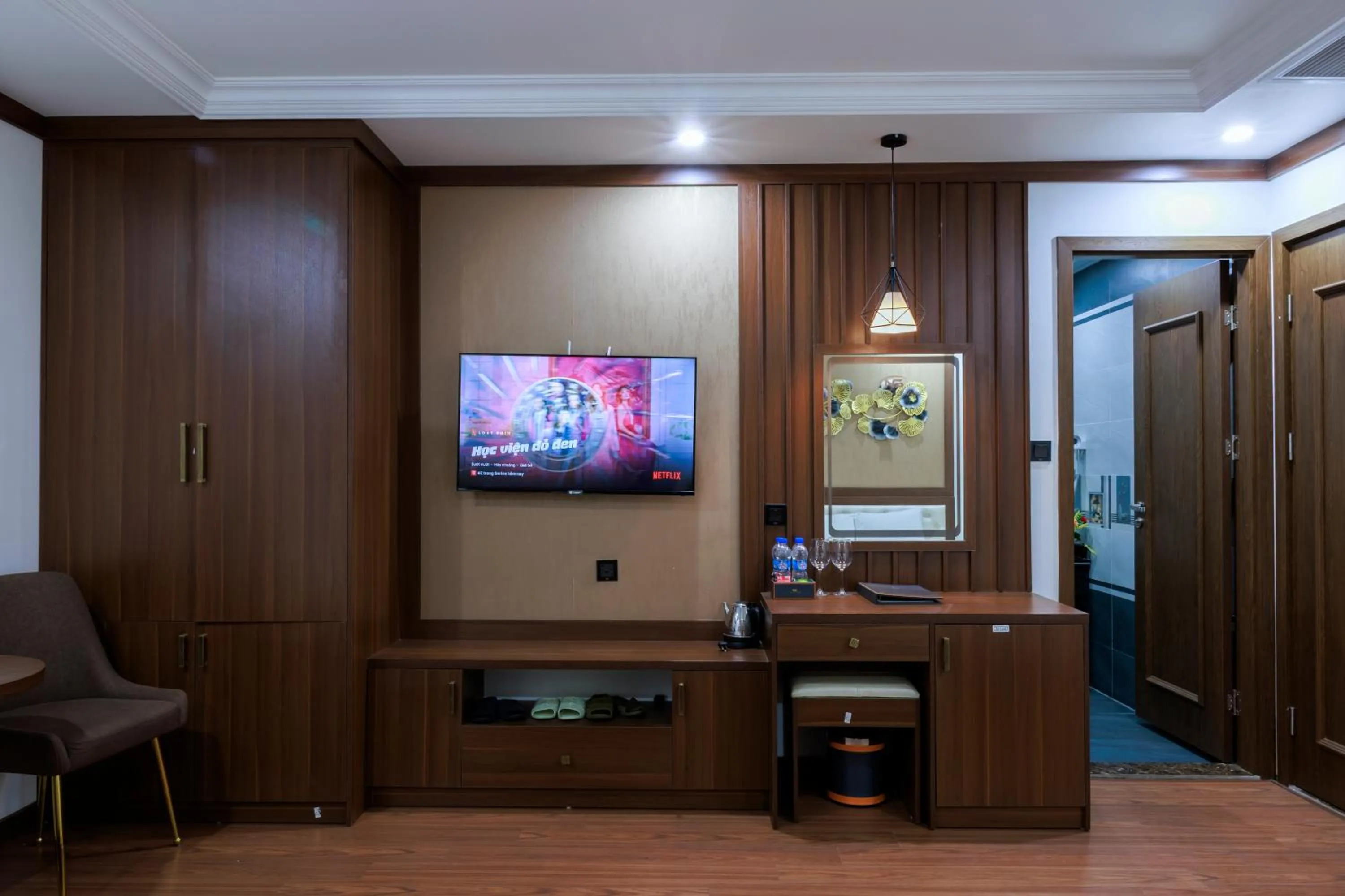 TV and multimedia in New Sun Móng Cái Hotel