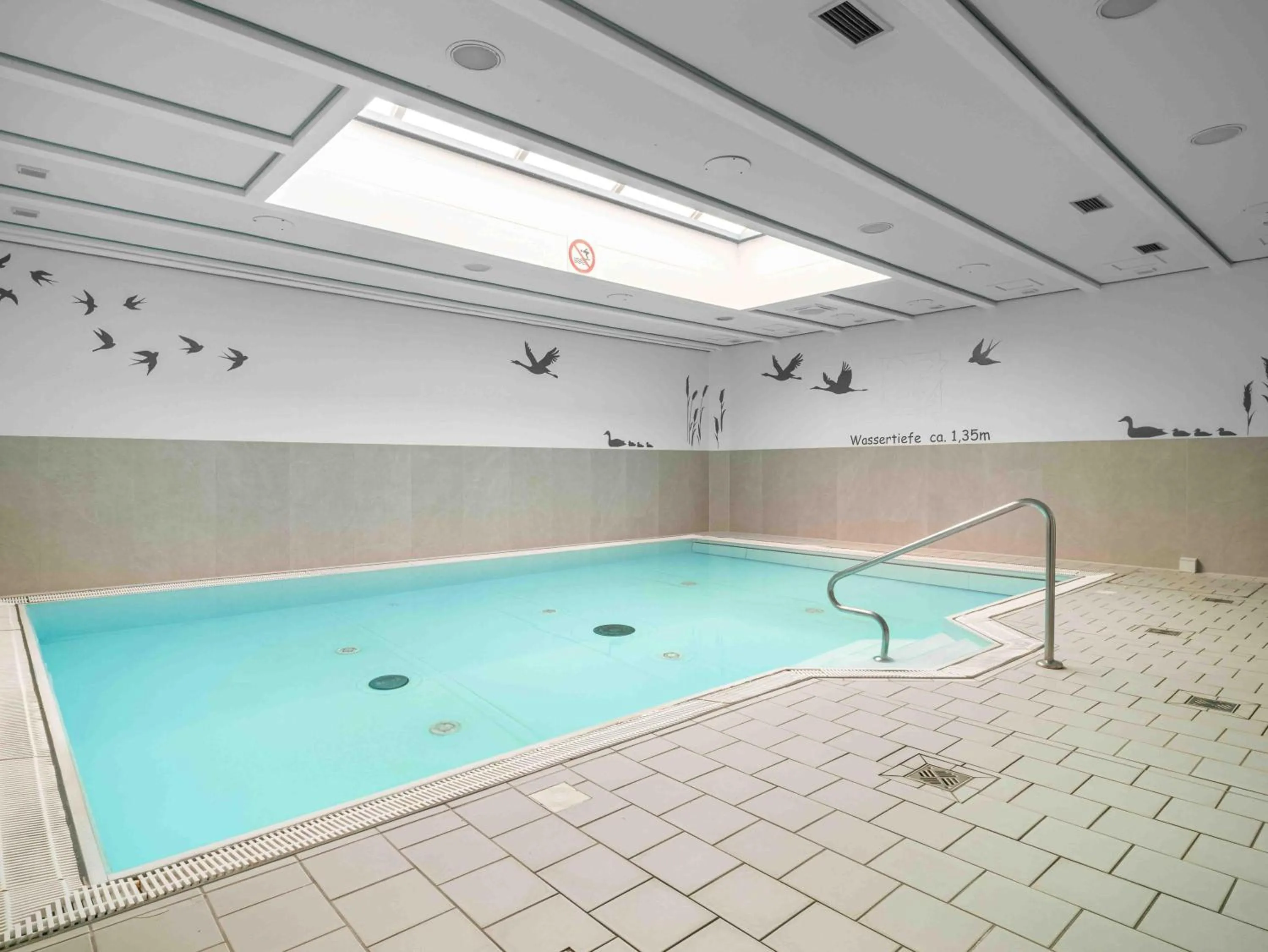 Swimming pool in Ferienpark Freesenbruch Doppelhaushälfte 12a - Steuerrad