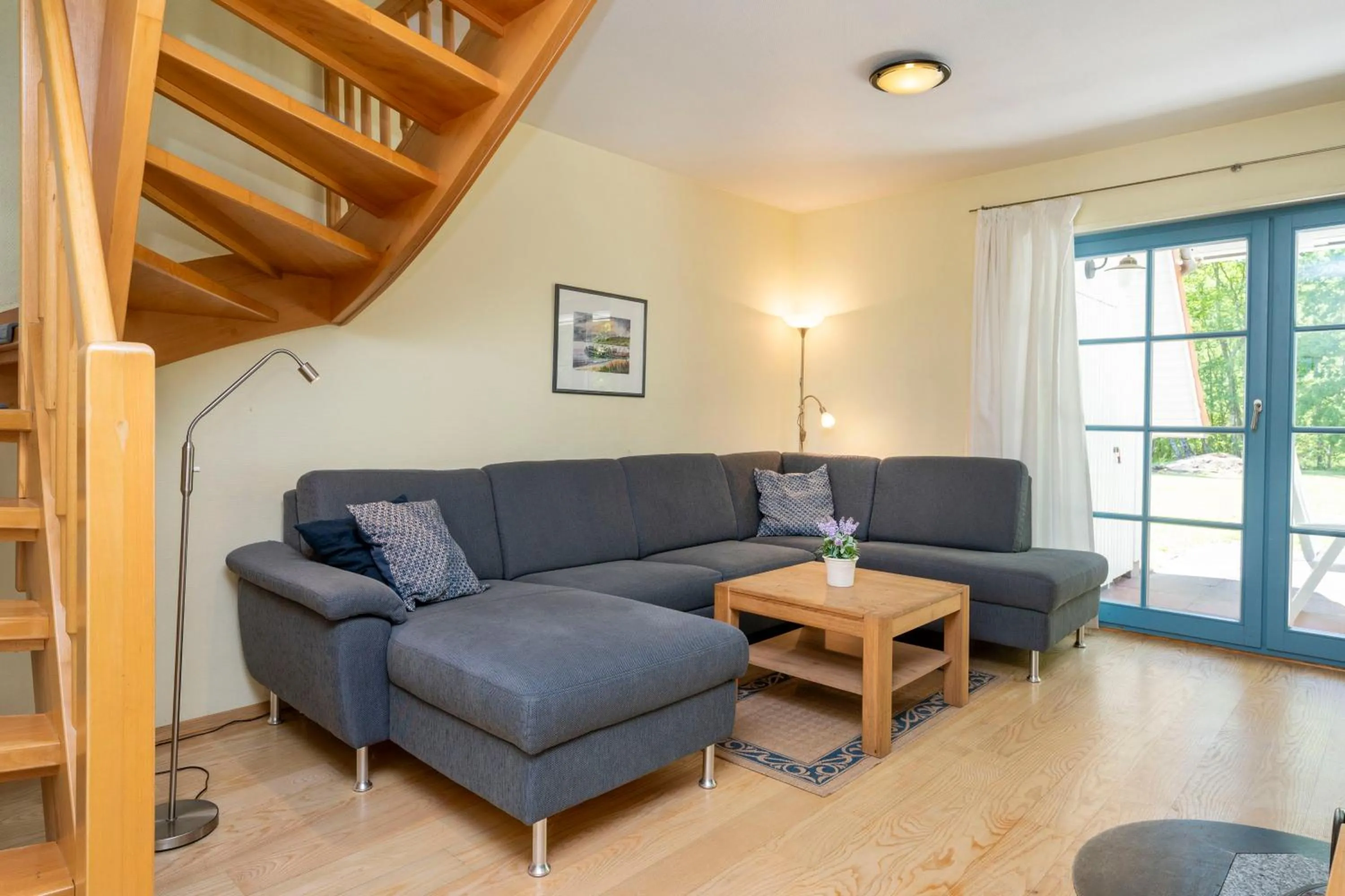 Living room in Ferienpark Freesenbruch Doppelhaushälfte 12a - Steuerrad