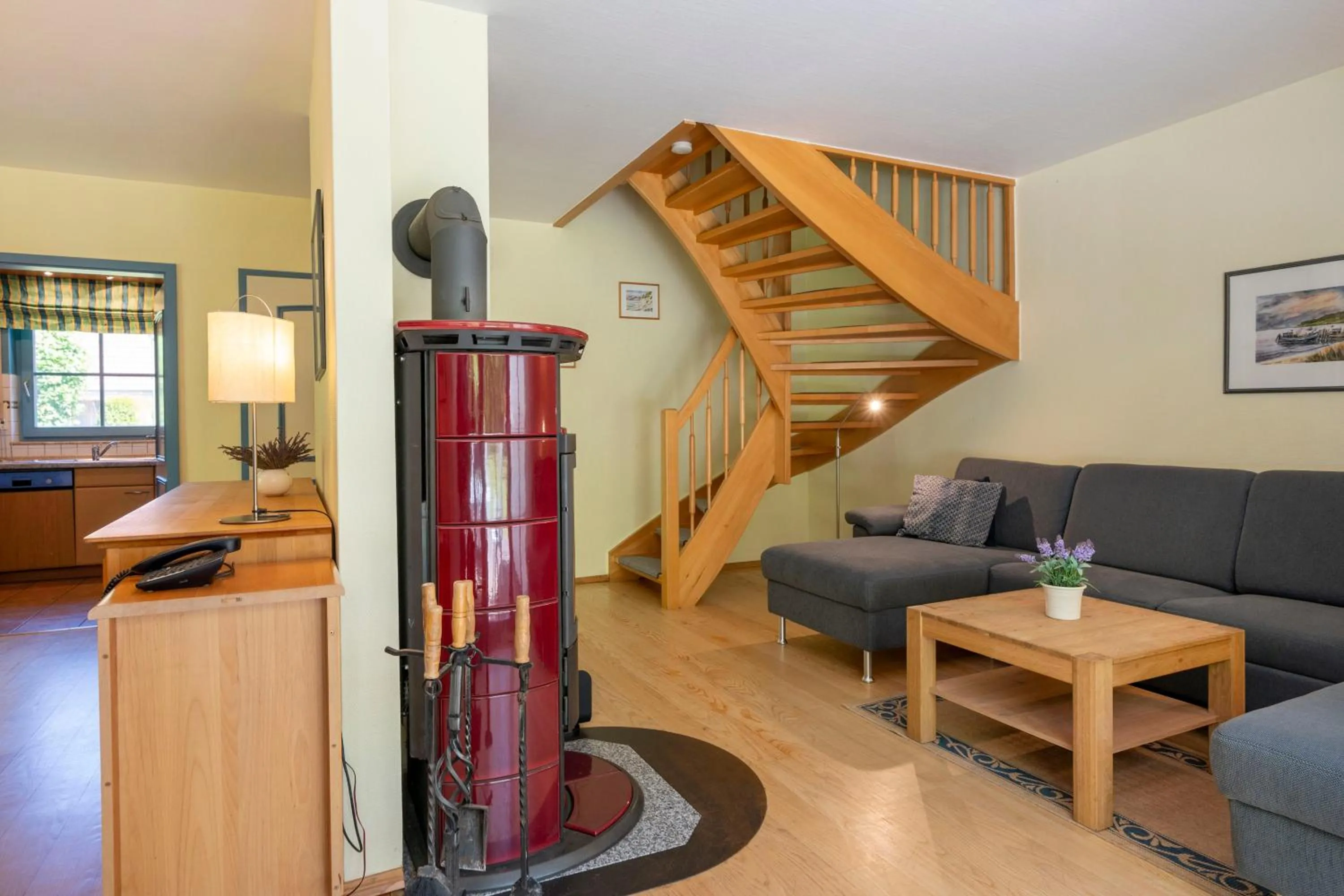Living room in Ferienpark Freesenbruch Doppelhaushälfte 12a - Steuerrad