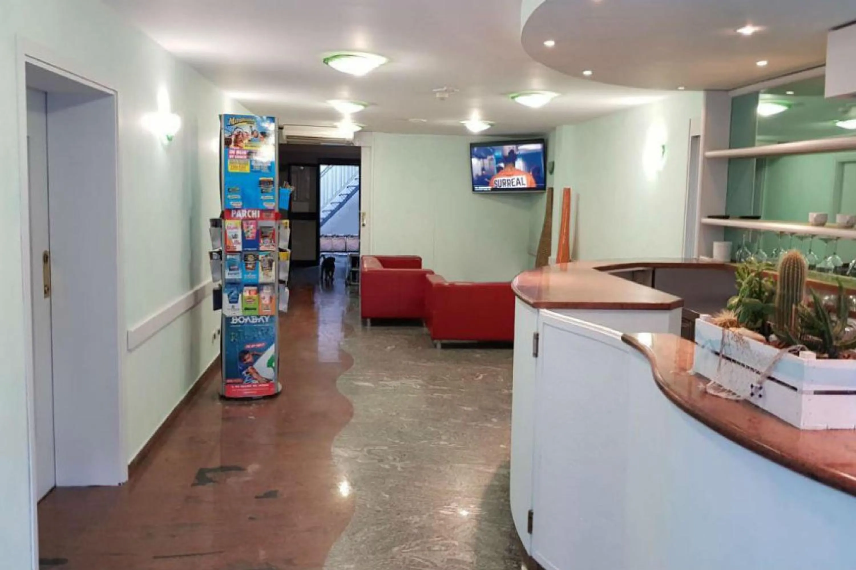 Lobby or reception in Hotel Bologna