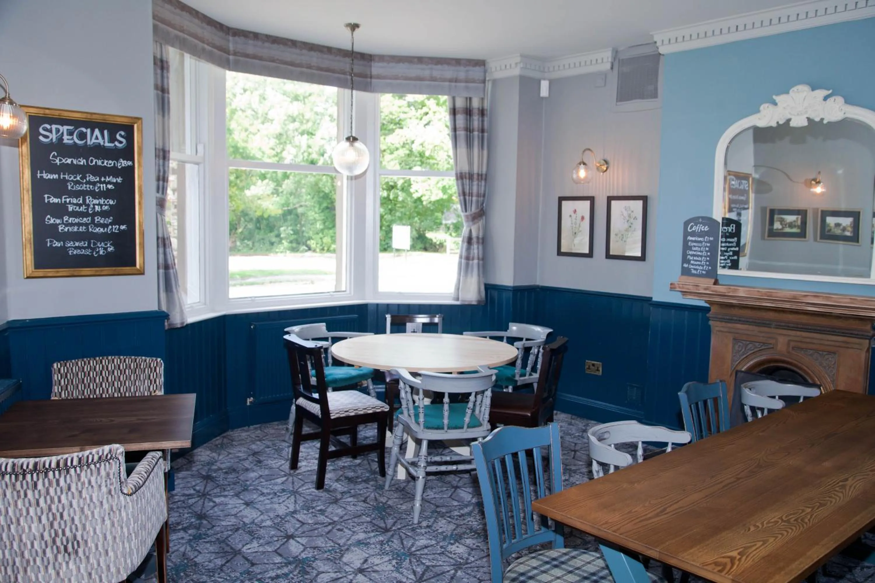 Dining area in The Royal Hotel
