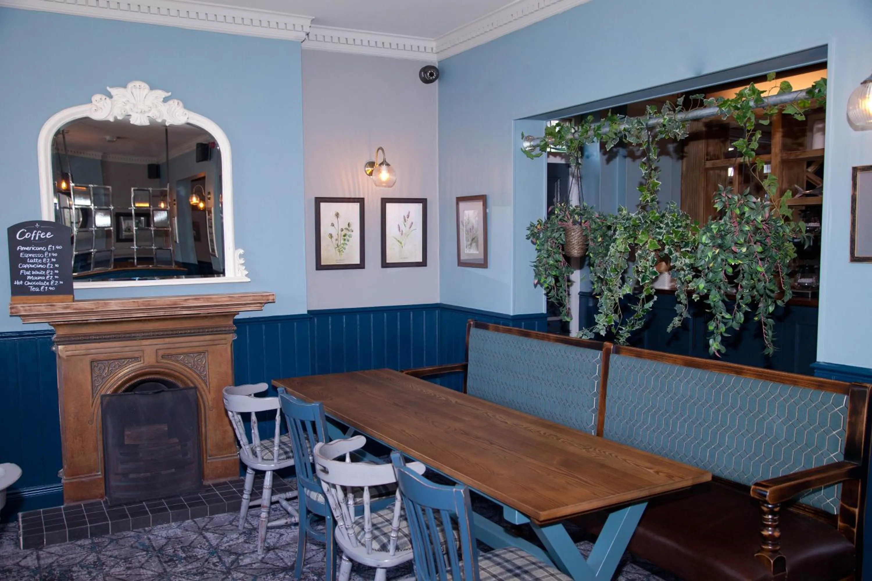 Dining area in The Royal Hotel