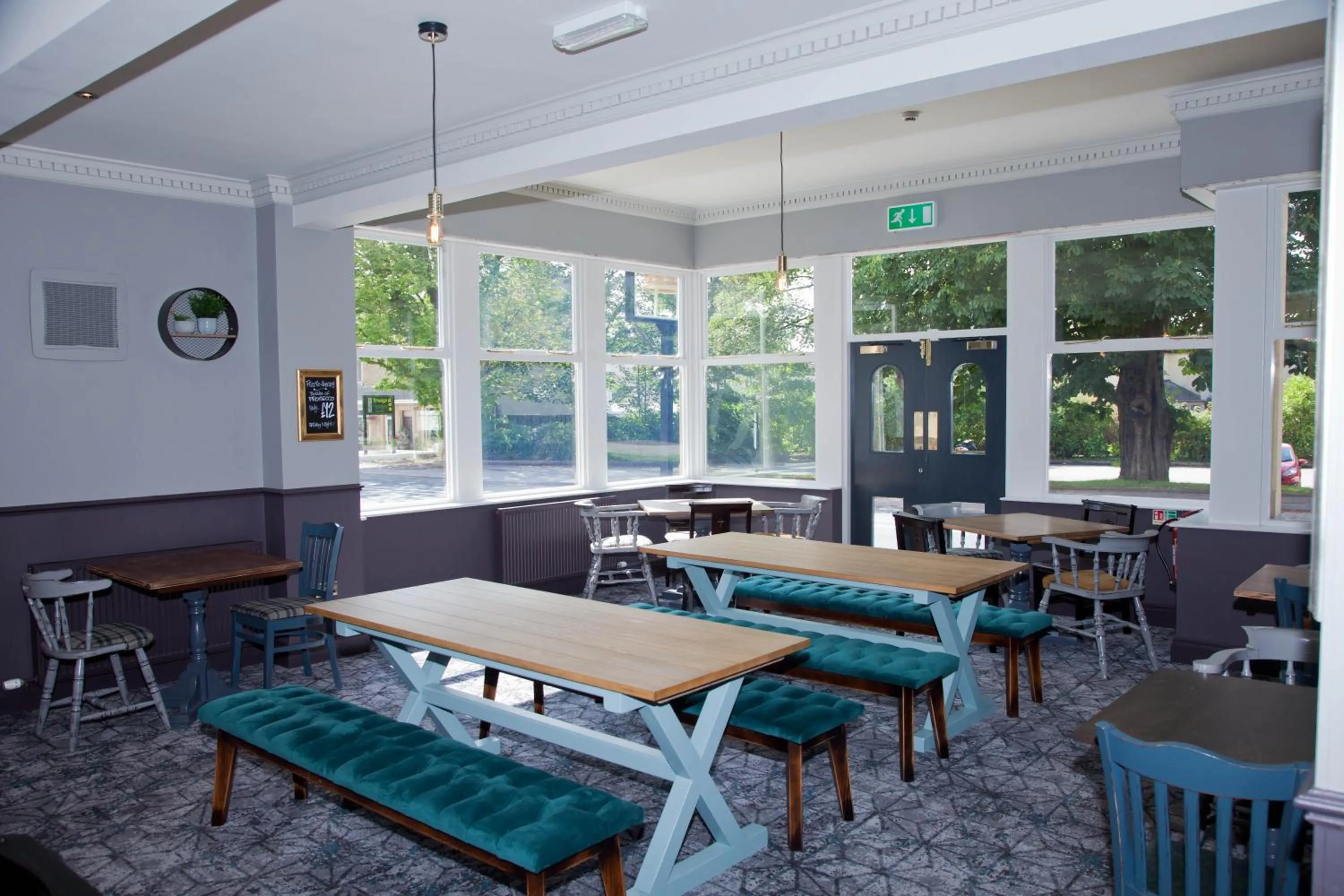 Dining area in The Royal Hotel
