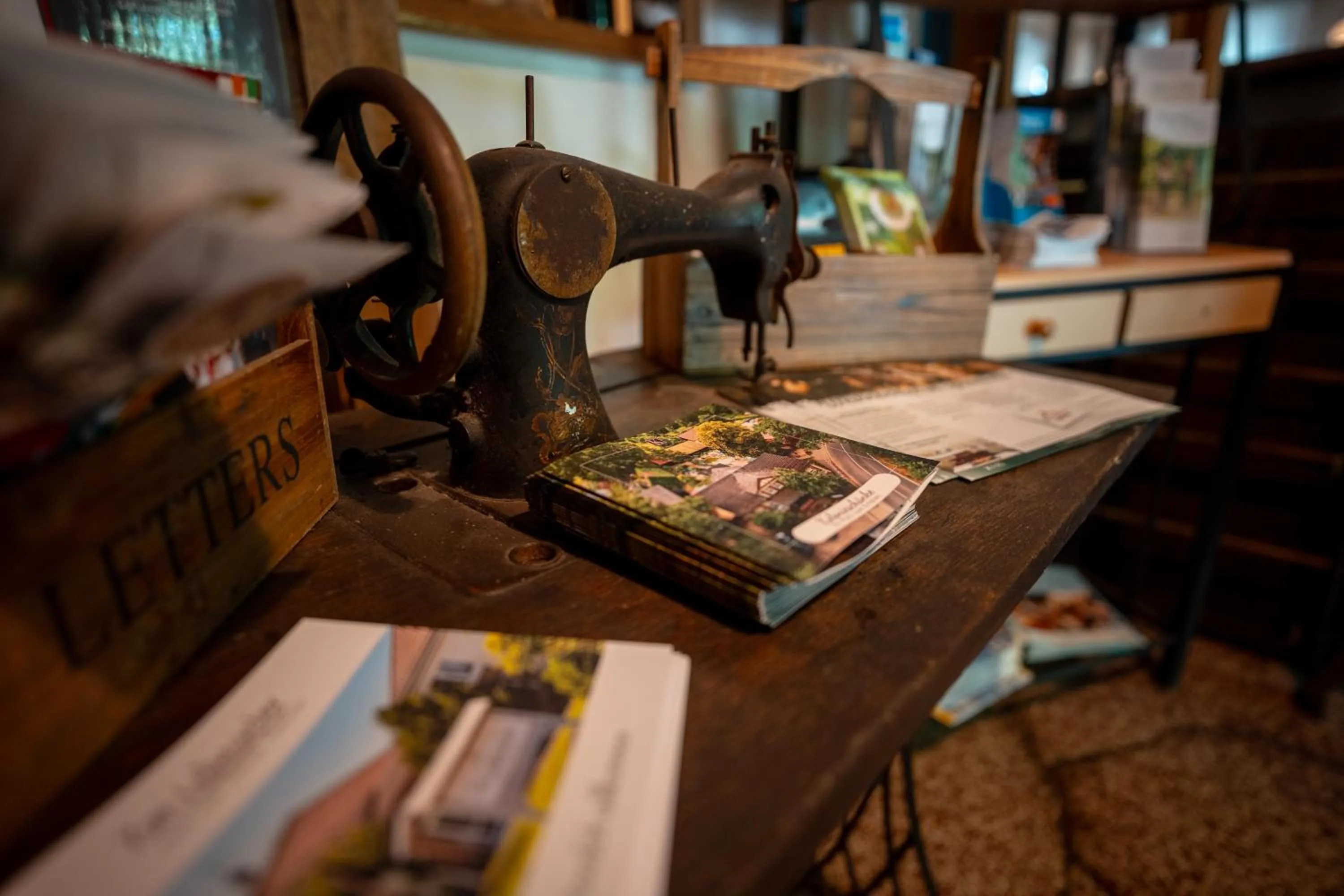 Decorative detail in Hotel Kolonieschänke