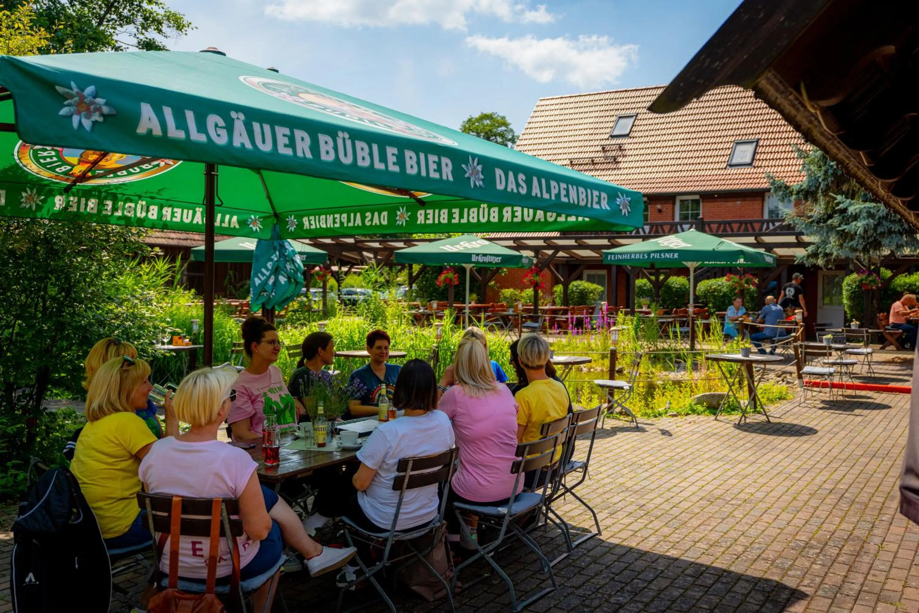 Patio in Hotel Kolonieschänke