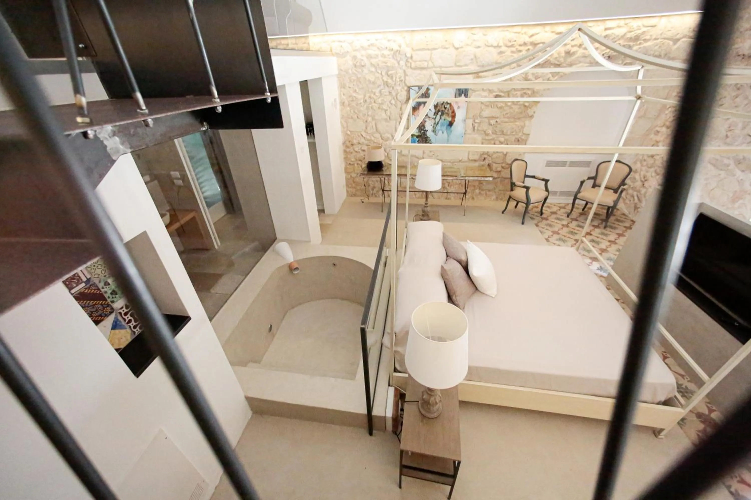 Photo of the whole room, Bed in Masseria Francescani