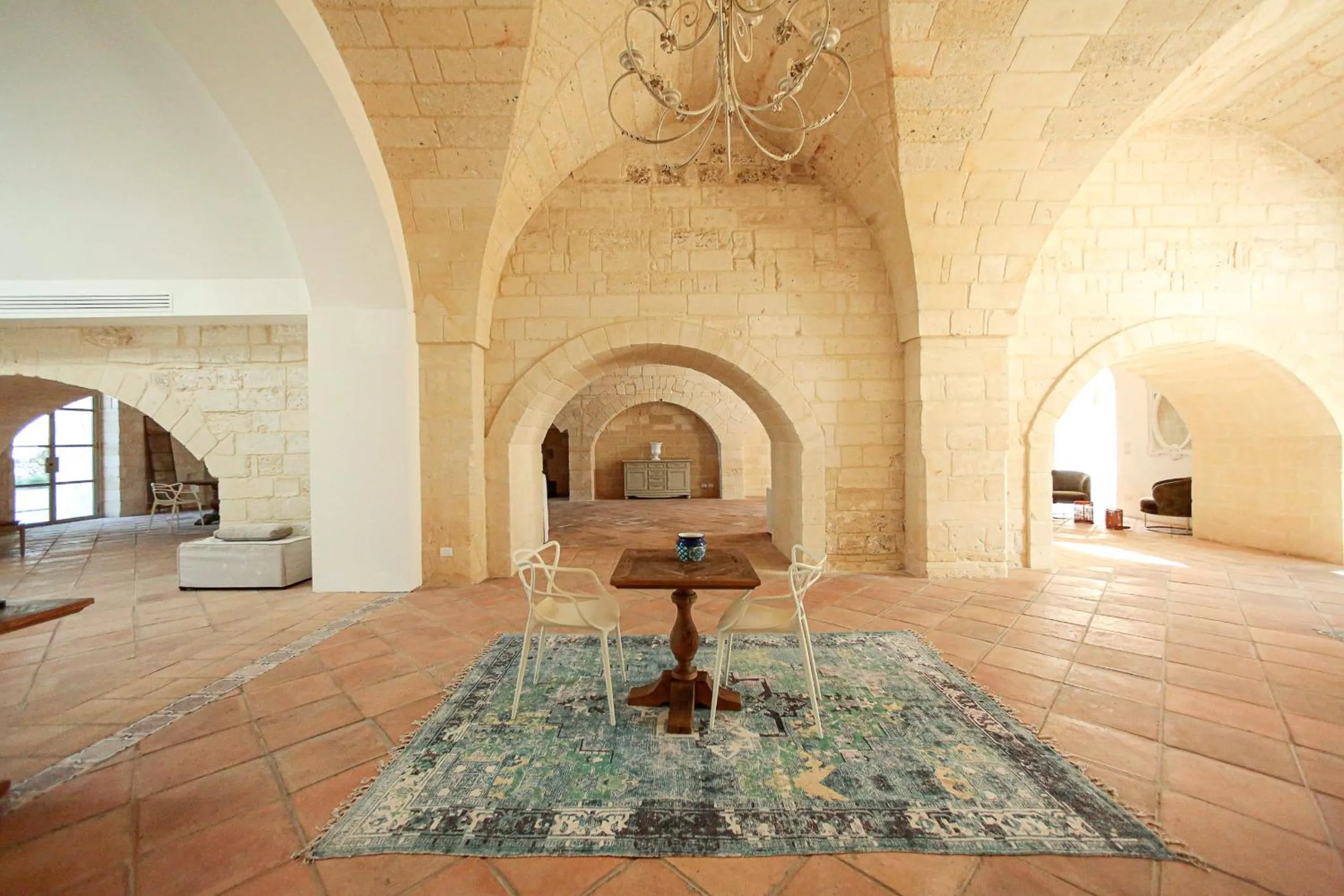 Living room in Masseria Francescani