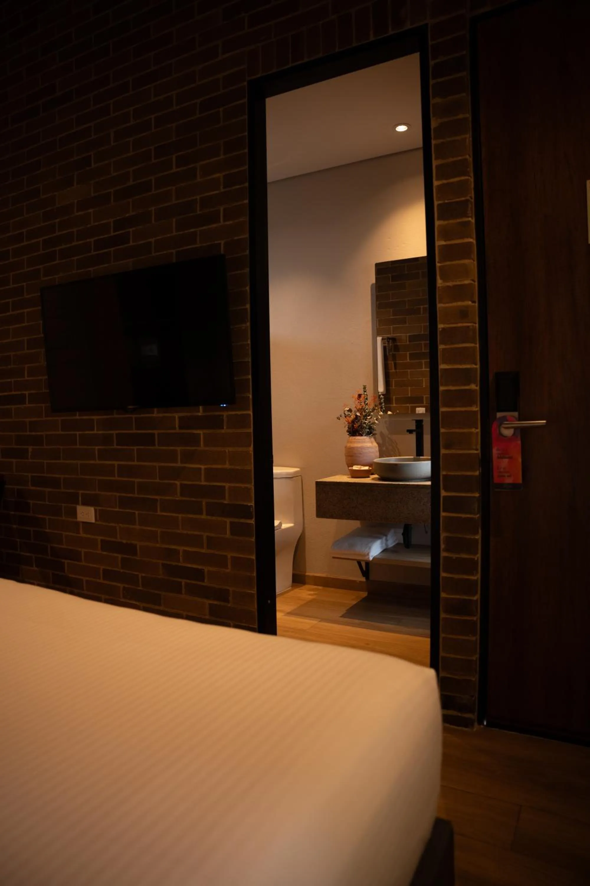 Bed in Casa Rose Hotel