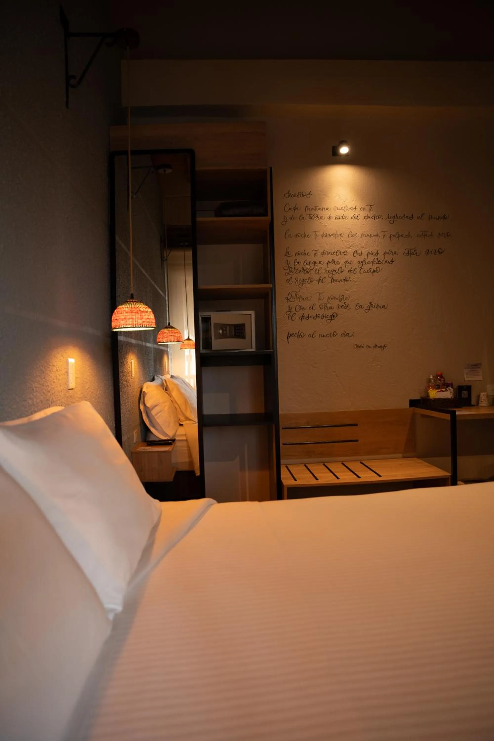 Bed in Casa Rose Hotel