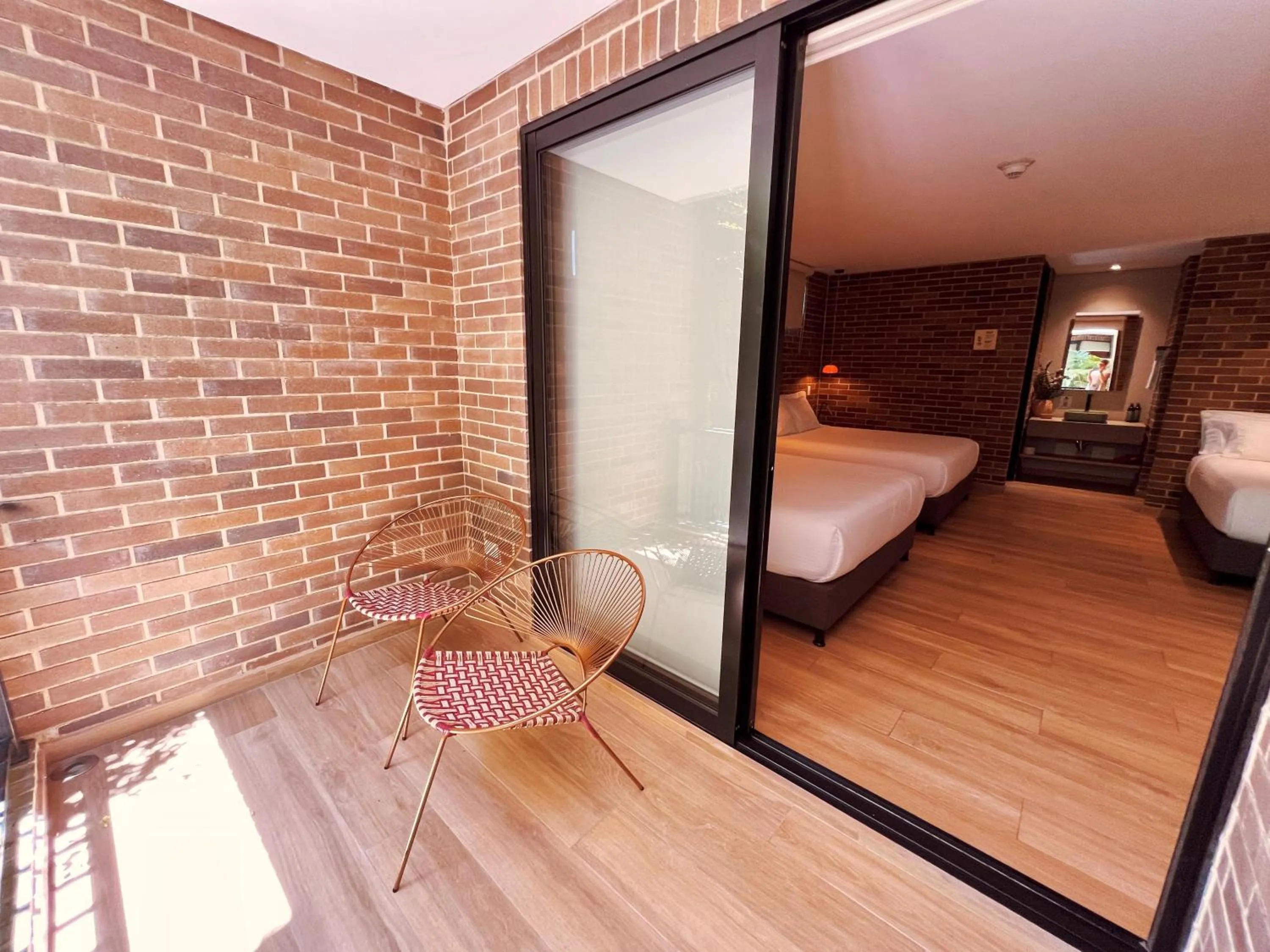 Bed in Casa Rose Hotel