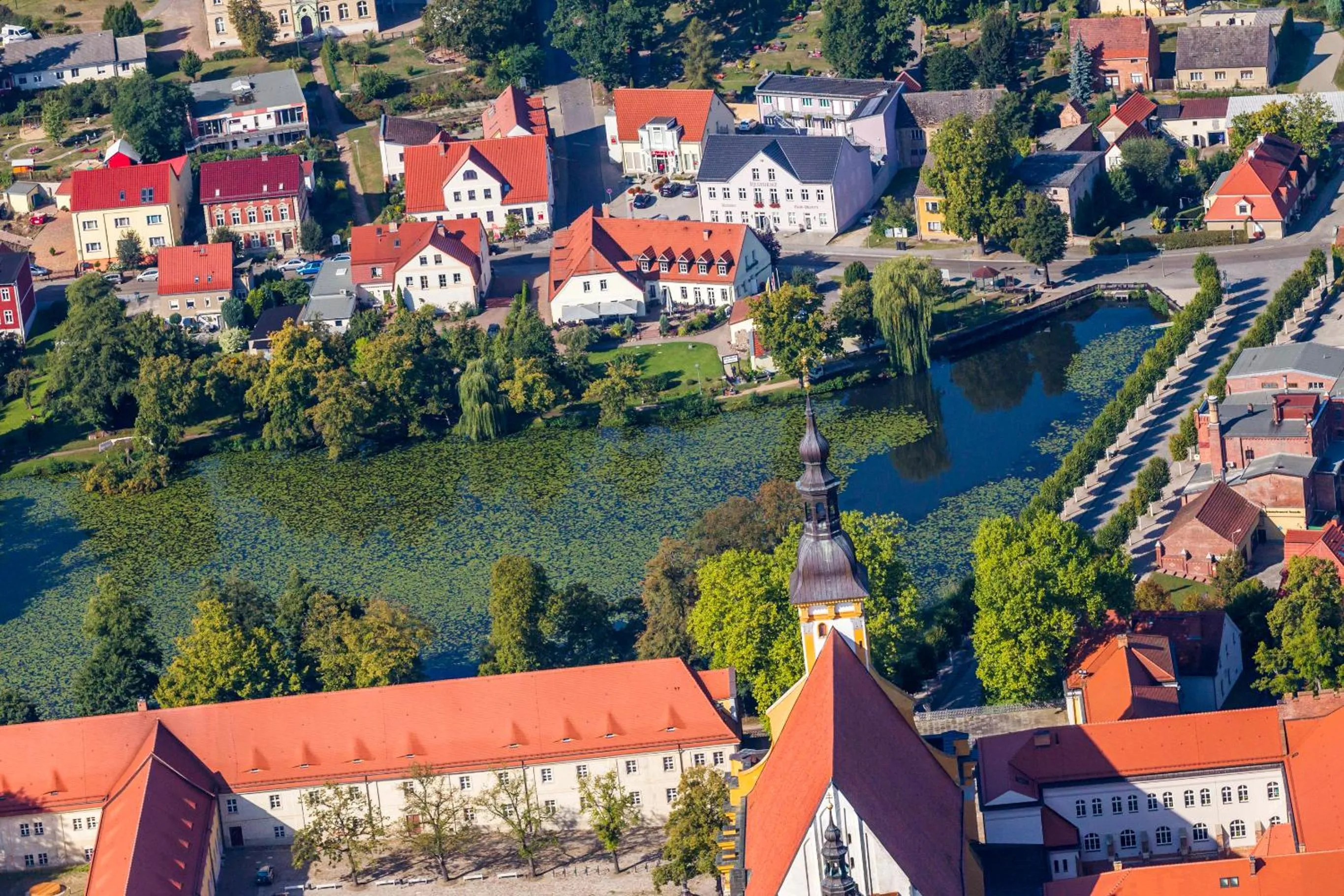 Bird's eye view in Hotel Prinz Albrecht