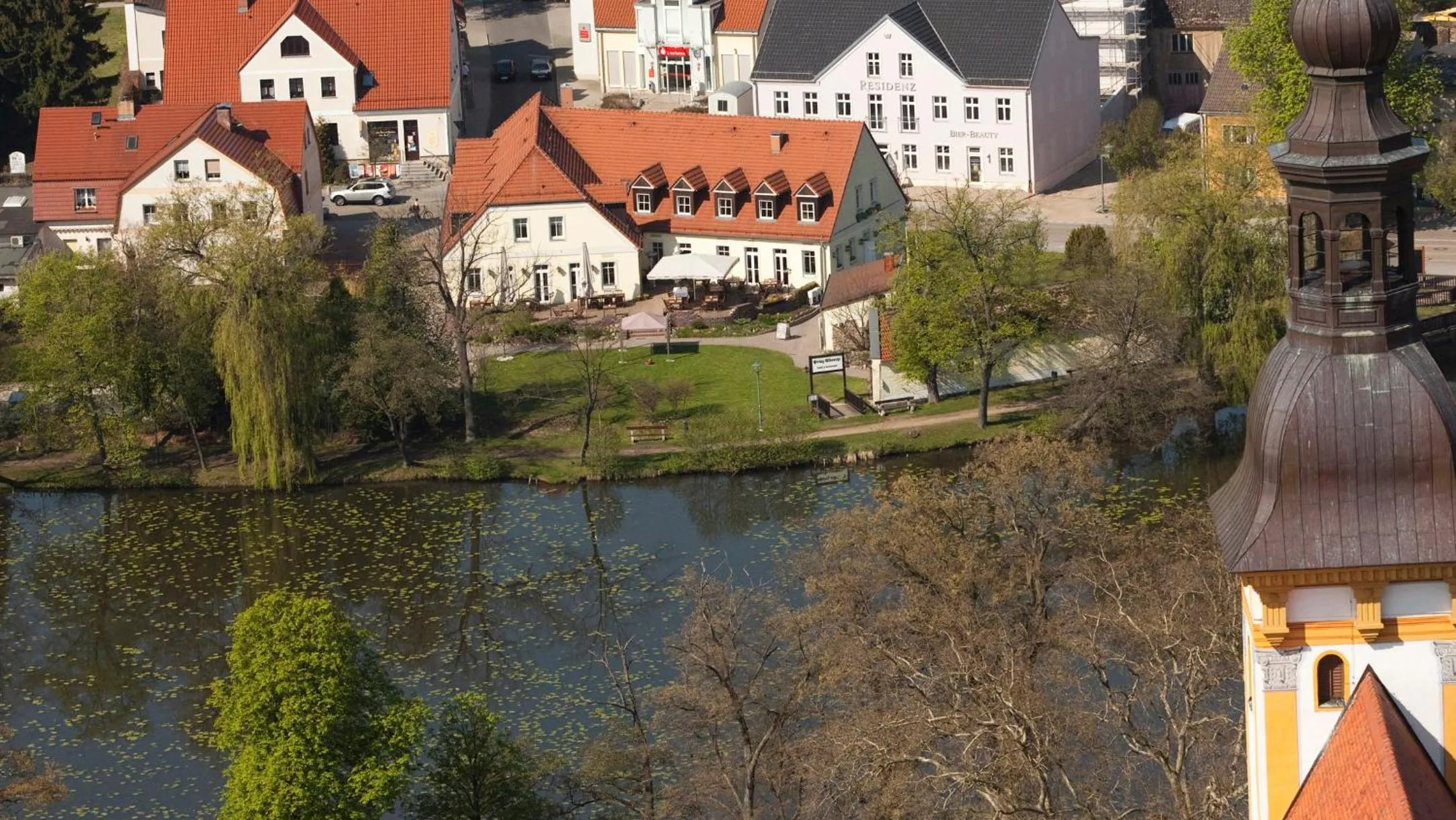 Bird's eye view in Hotel Prinz Albrecht