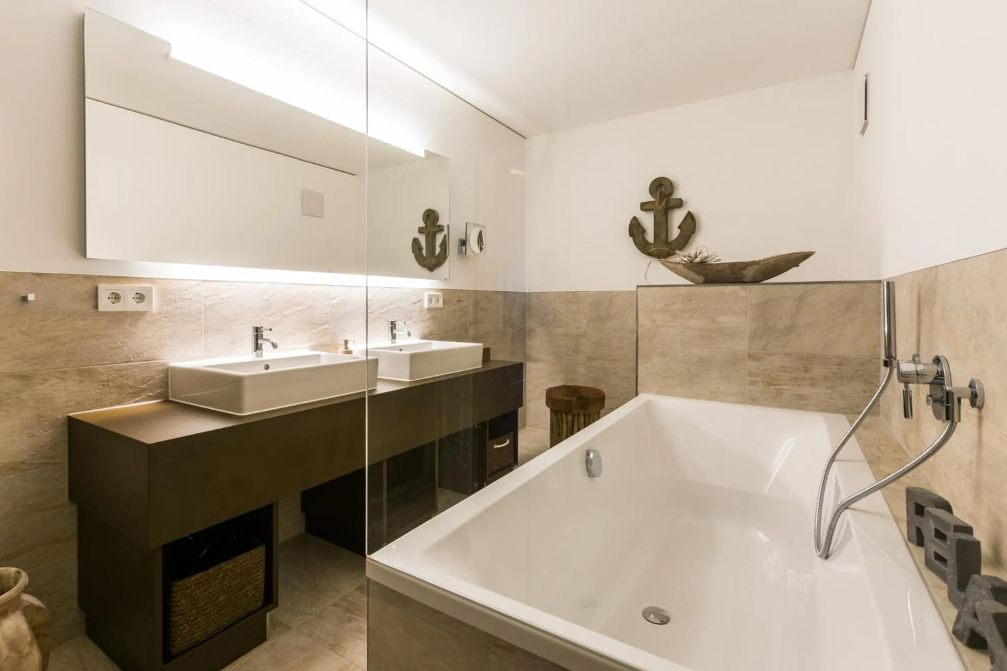 Bathroom in Logierhaus Friedrich WE 7 - "Heimatliebe"