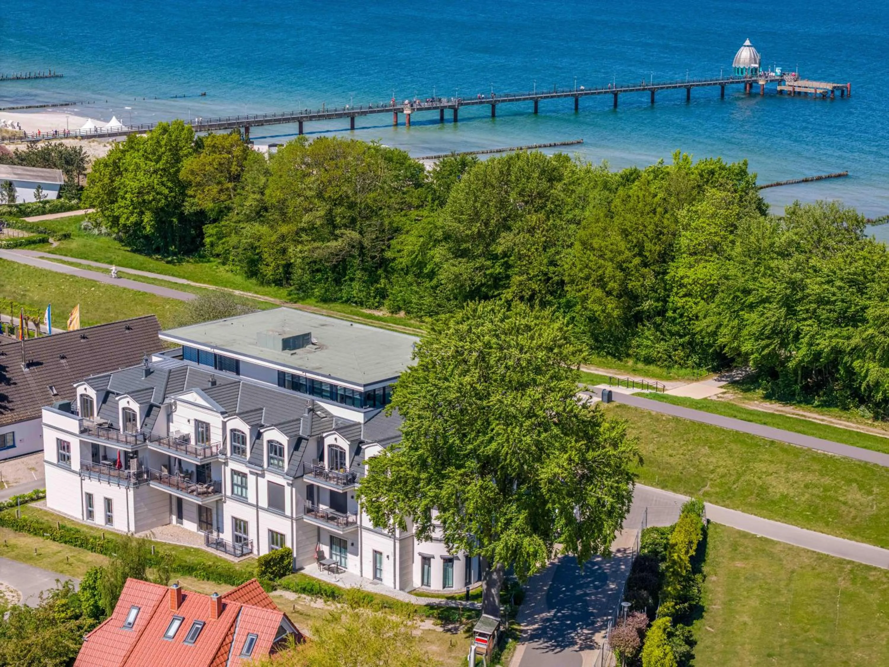 Bird's eye view in Logierhaus Friedrich WE 7 - "Heimatliebe"