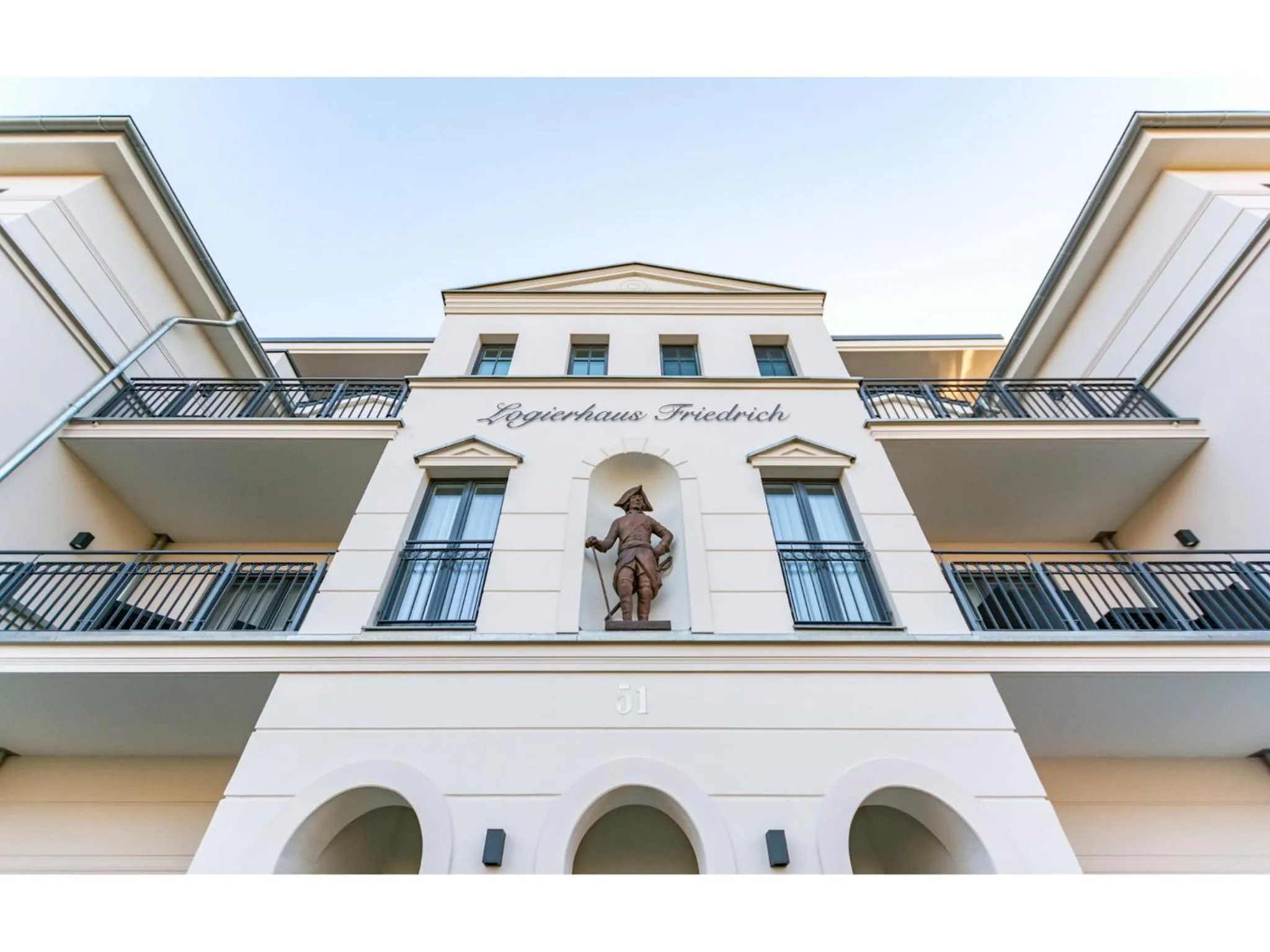 Facade/entrance in Logierhaus Friedrich WE 7 - "Heimatliebe"