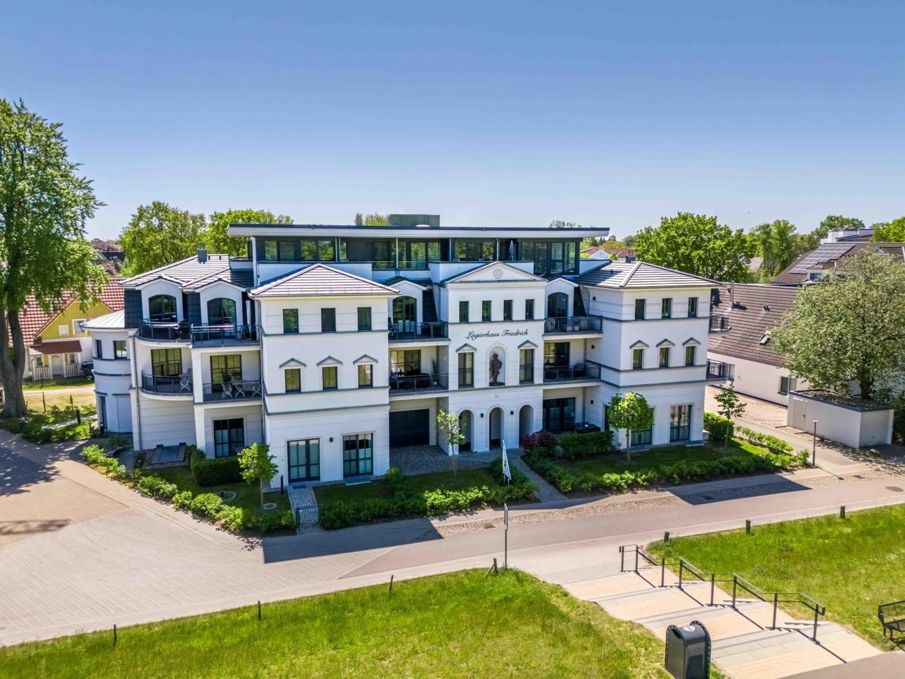 Bird's eye view in Logierhaus Friedrich WE 7 - "Heimatliebe"