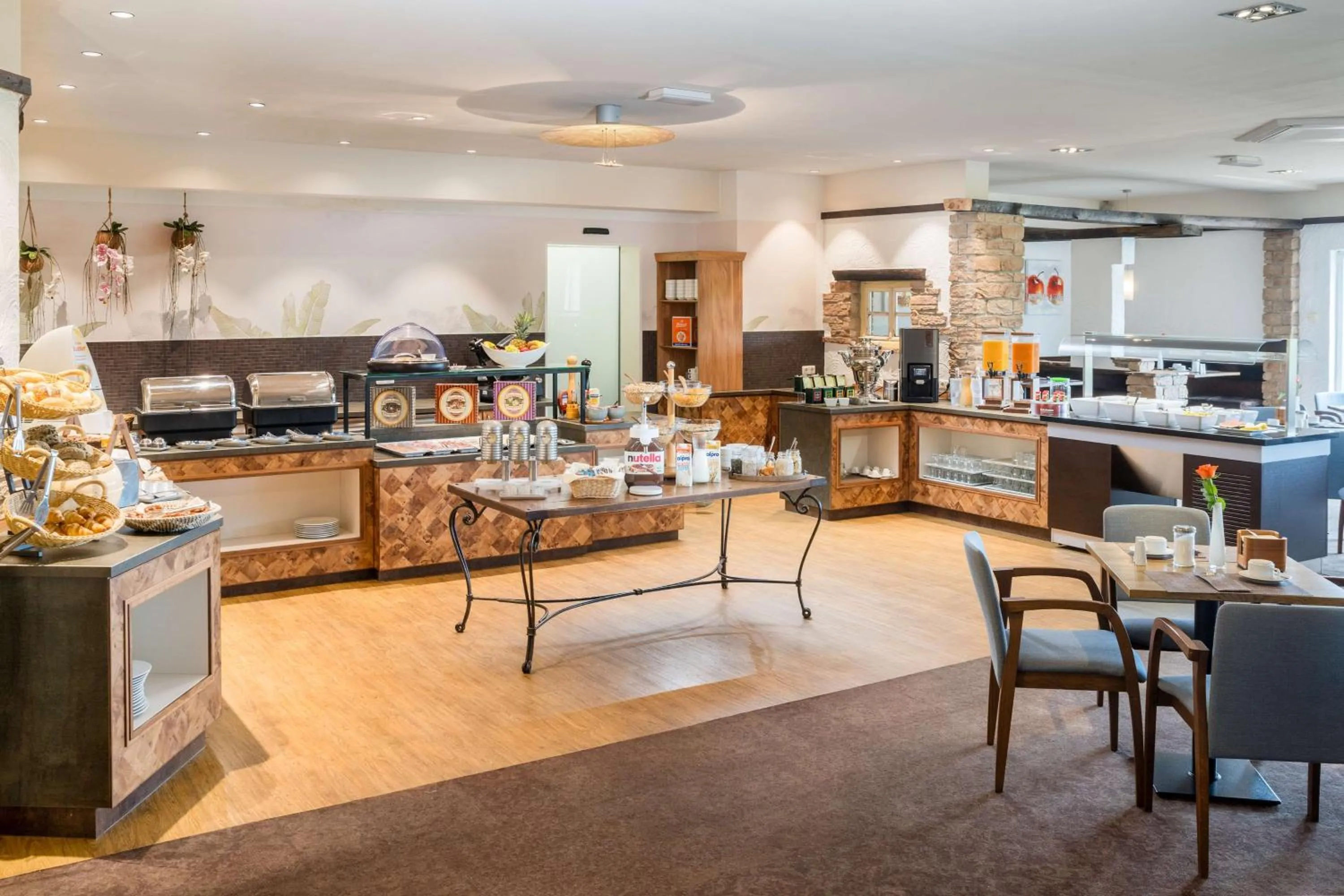 Breakfast in Best Western Hotel Mainz