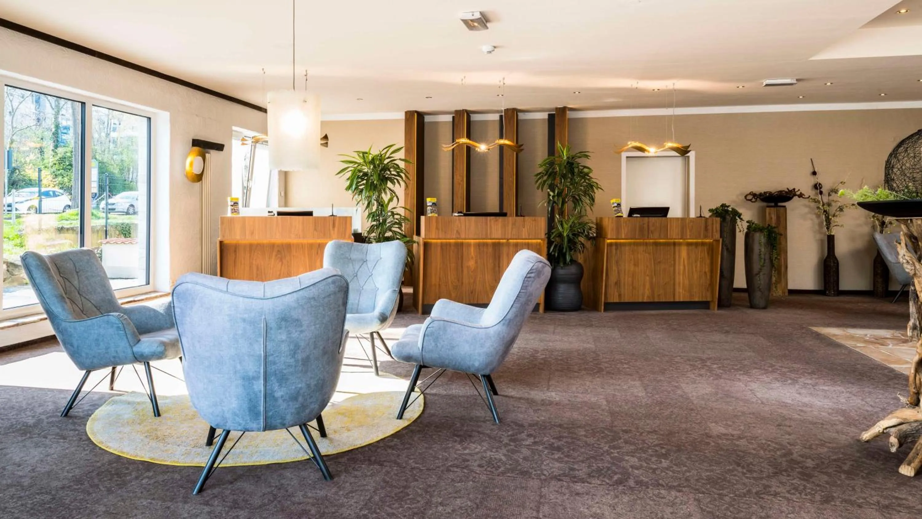 Lobby or reception in Best Western Hotel Mainz