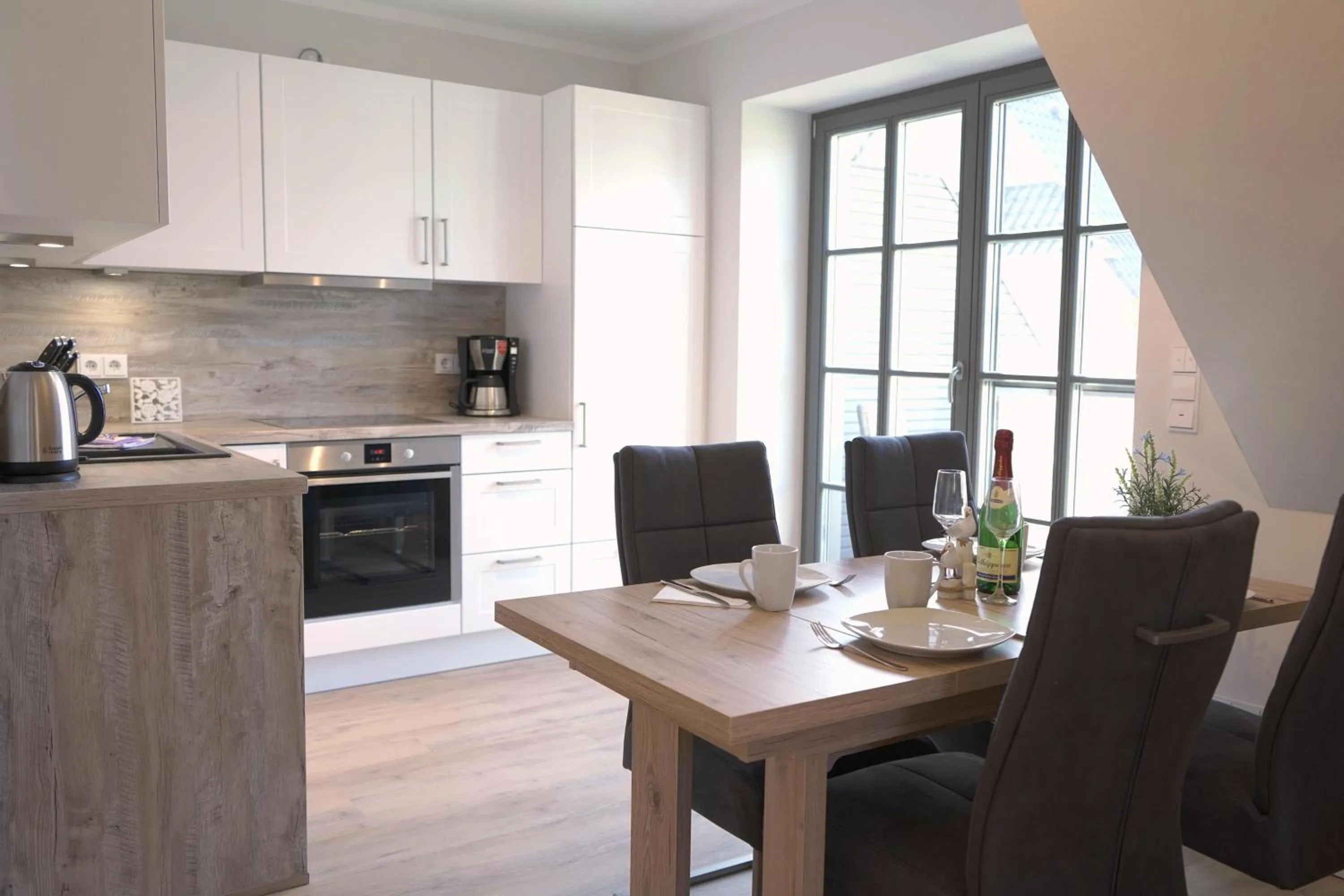 Kitchen or kitchenette in Strandperle - Anlage Heiderose