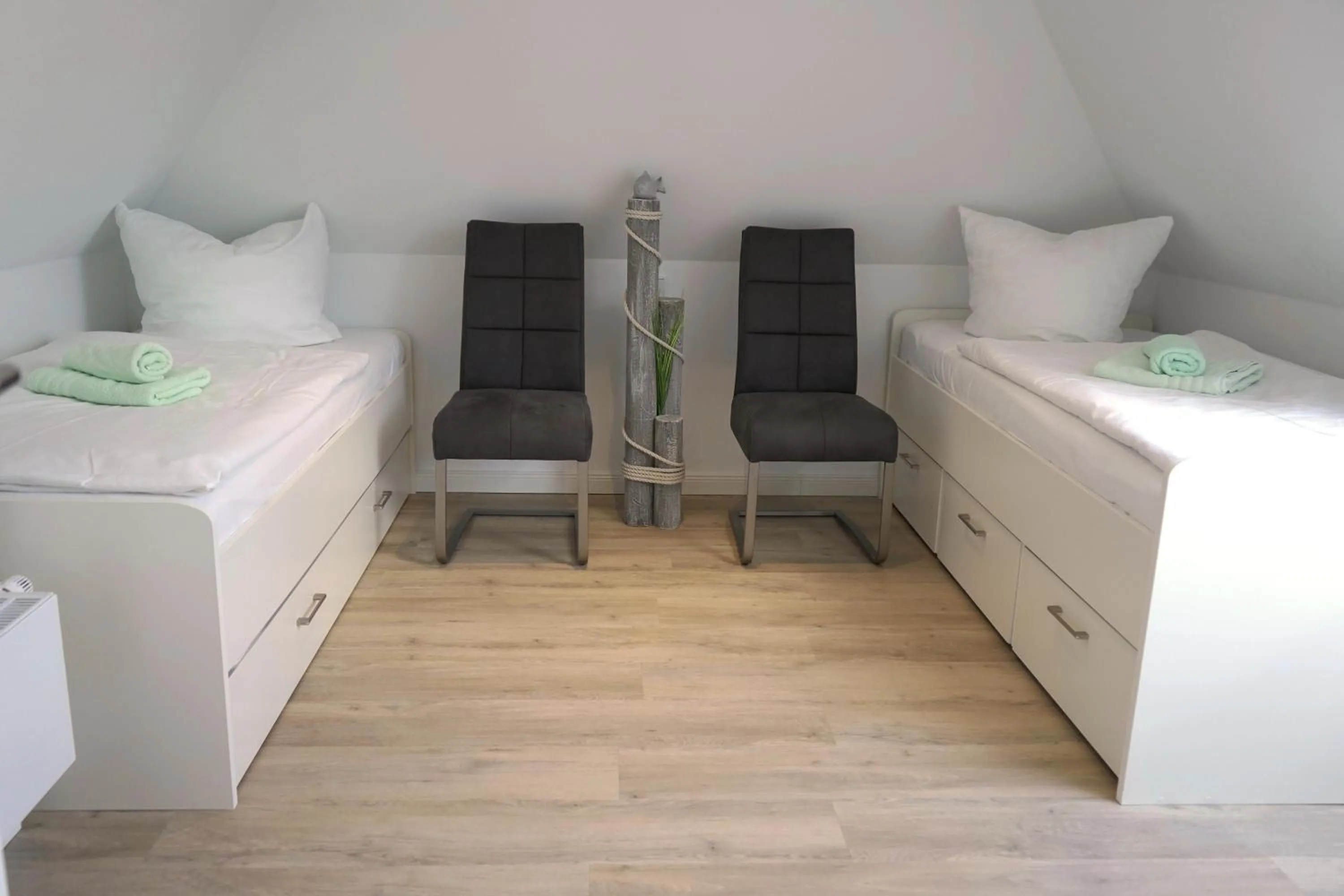 Bedroom, Bed in Strandperle - Anlage Heiderose