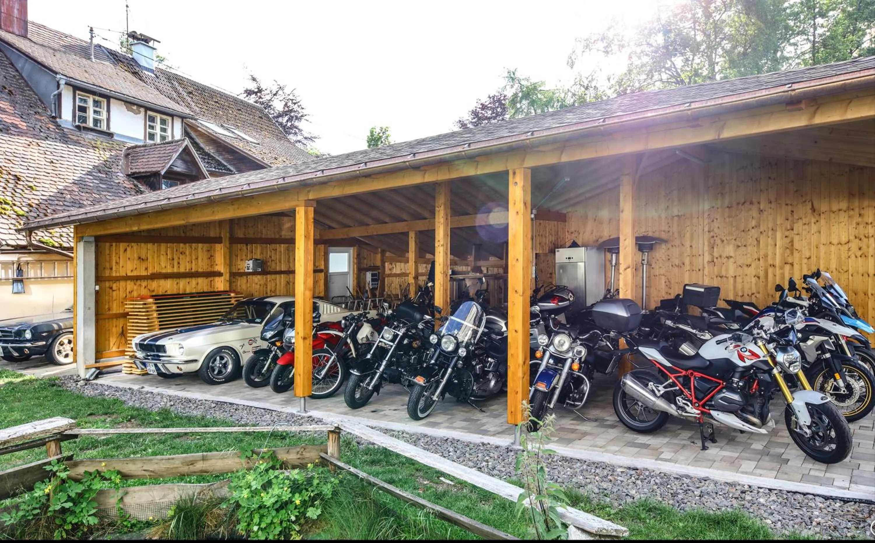 Patio in Hotel Restaurant Schwörer