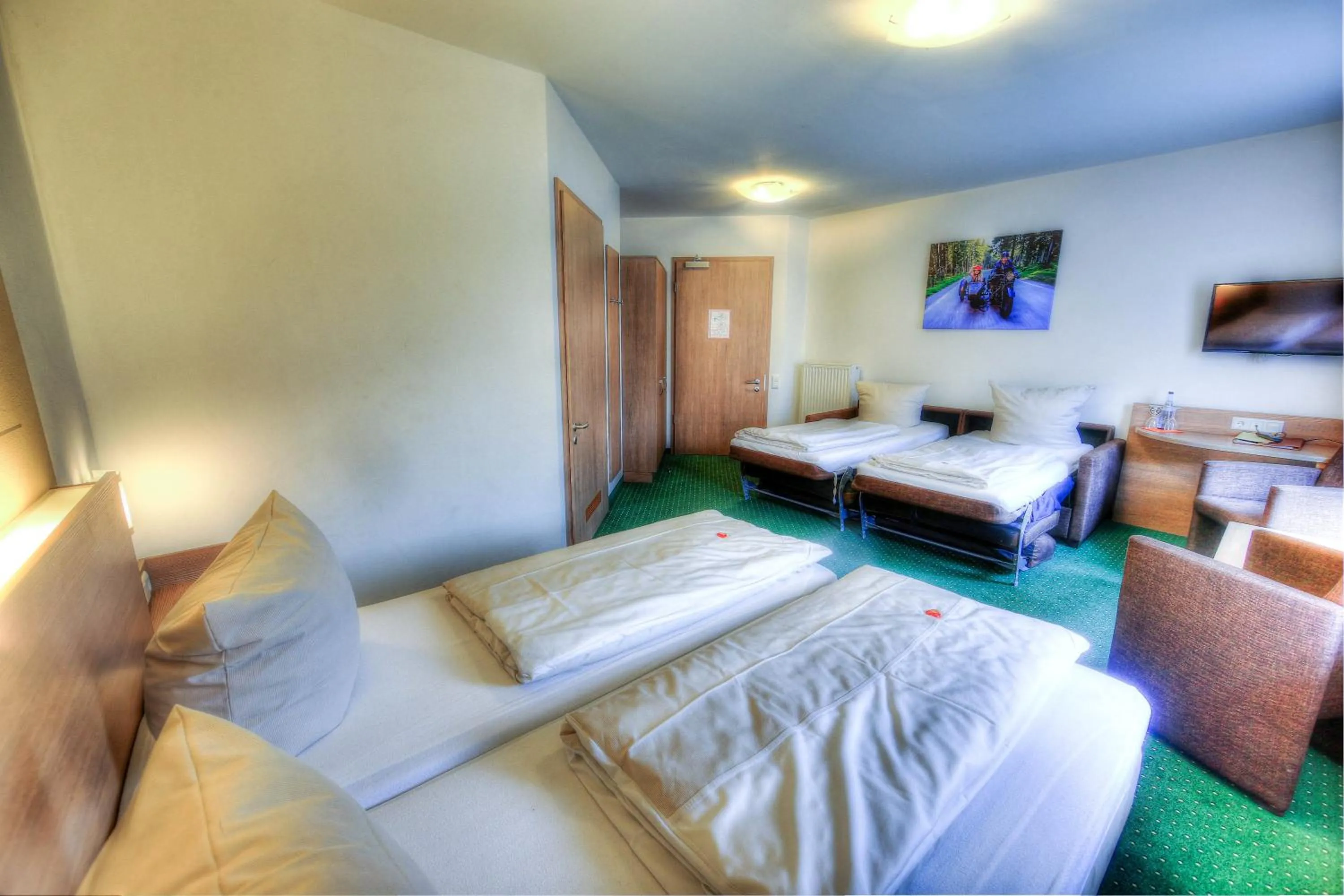 Photo of the whole room, Bed in Hotel Restaurant Schwörer