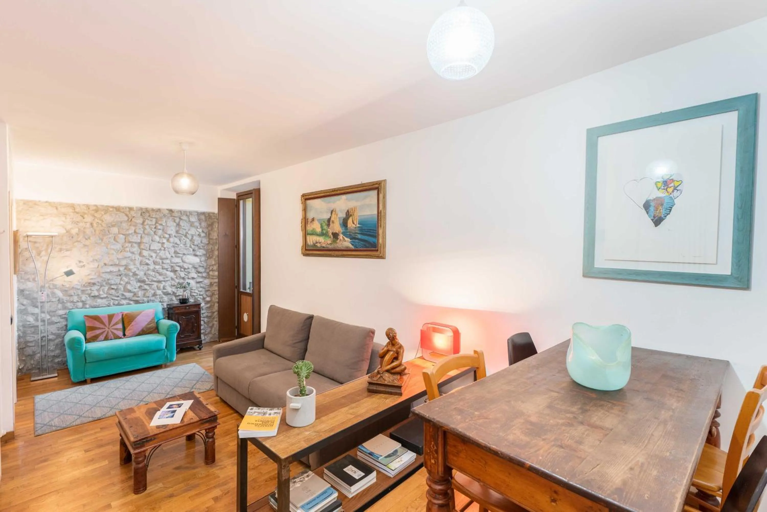 Living room in Casa San Giacomo